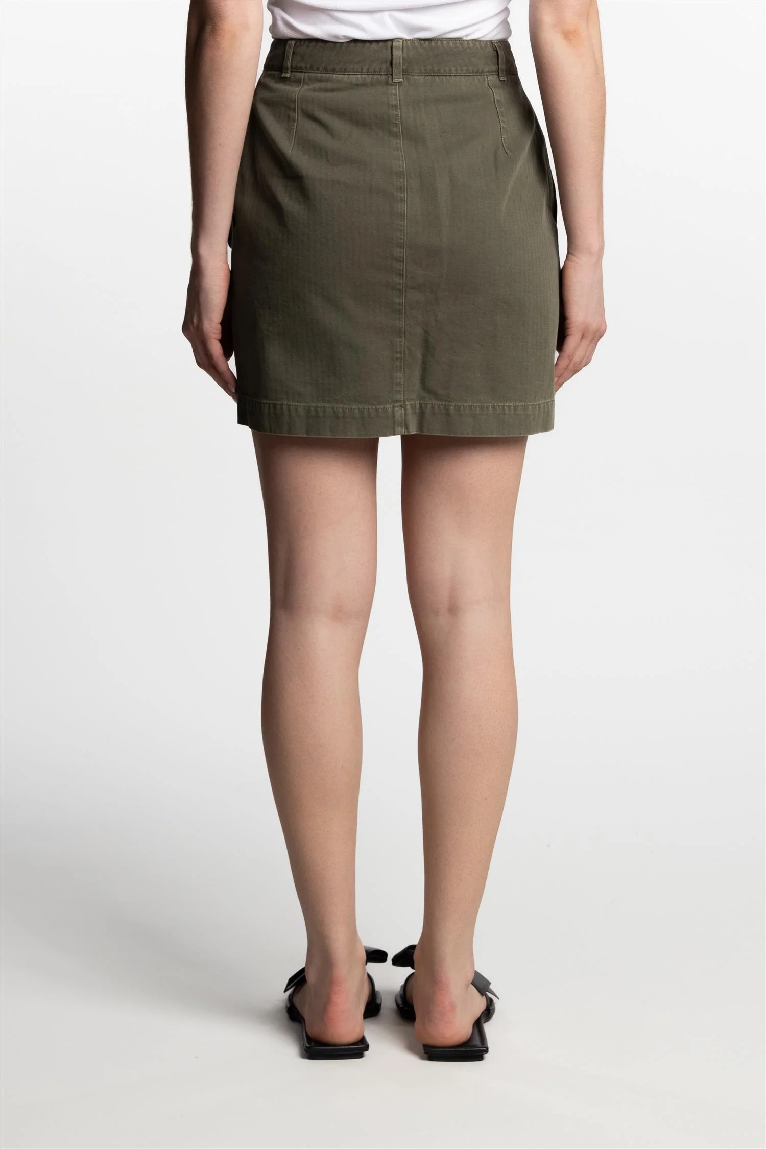 Aliza Skirt- Army Green - Image 5