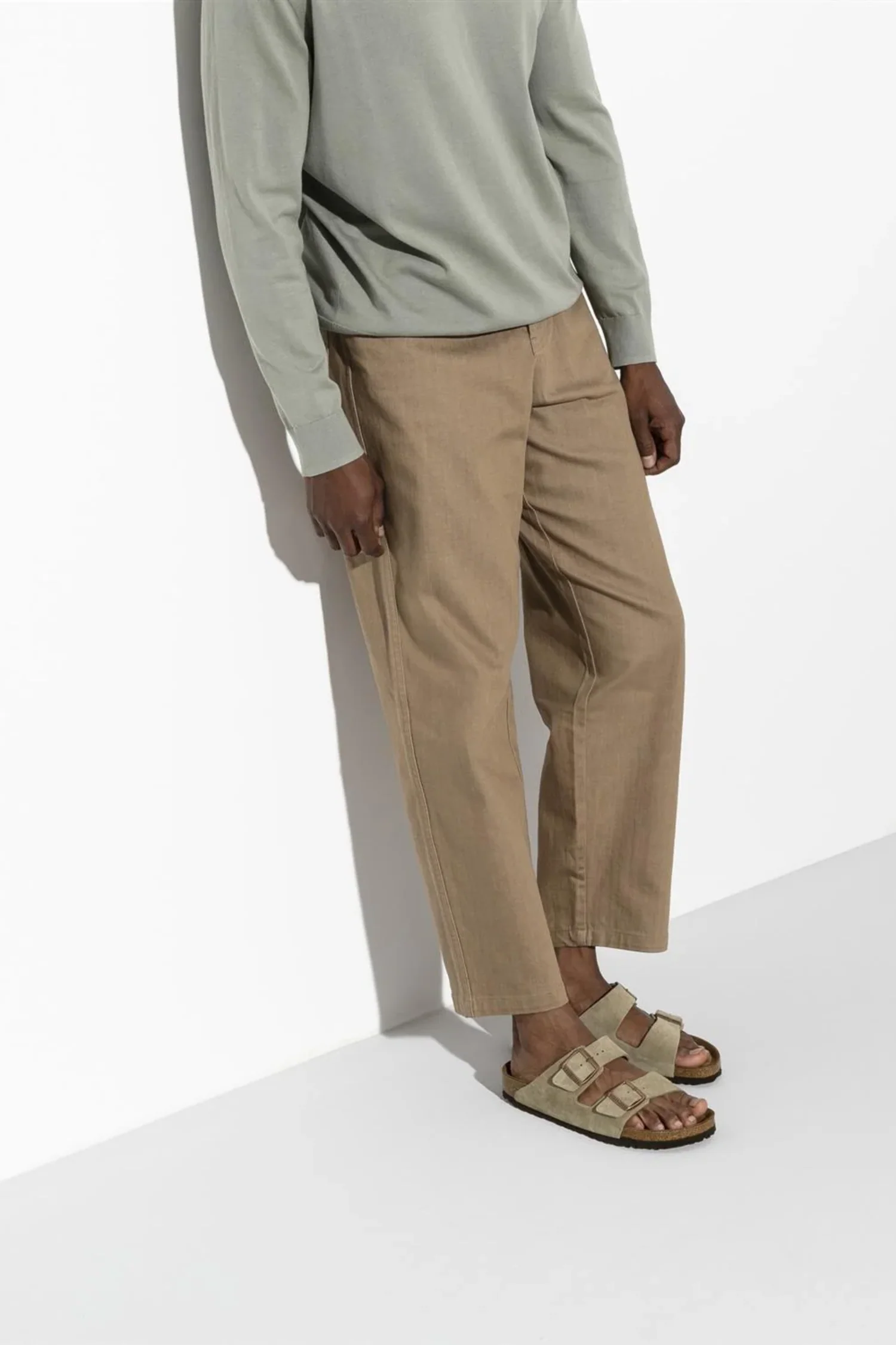 Men's Arizona Soft Footbed Taupe - Image 7