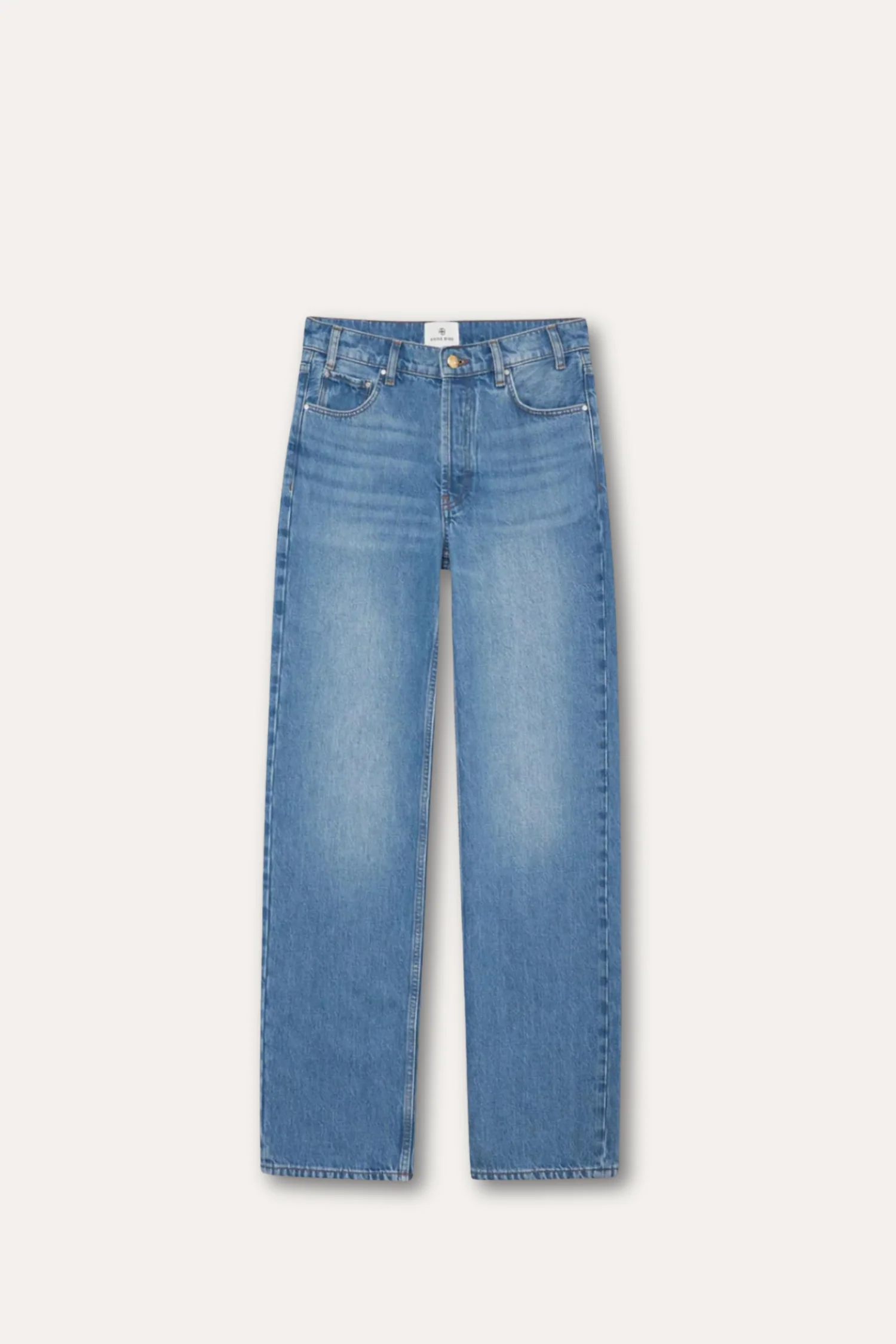 Gavin Long Jean Relaxed Straight- Atlantic Blue - Image 5