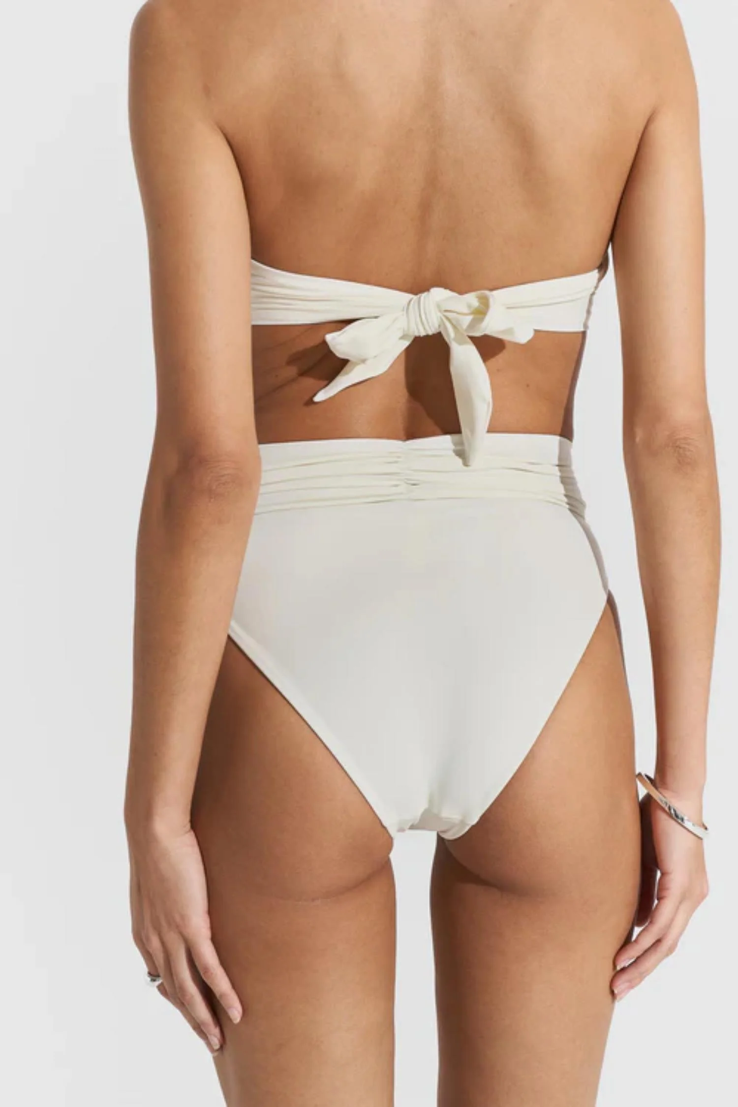 Bay Bikini Bottom- Creme White - Image 4