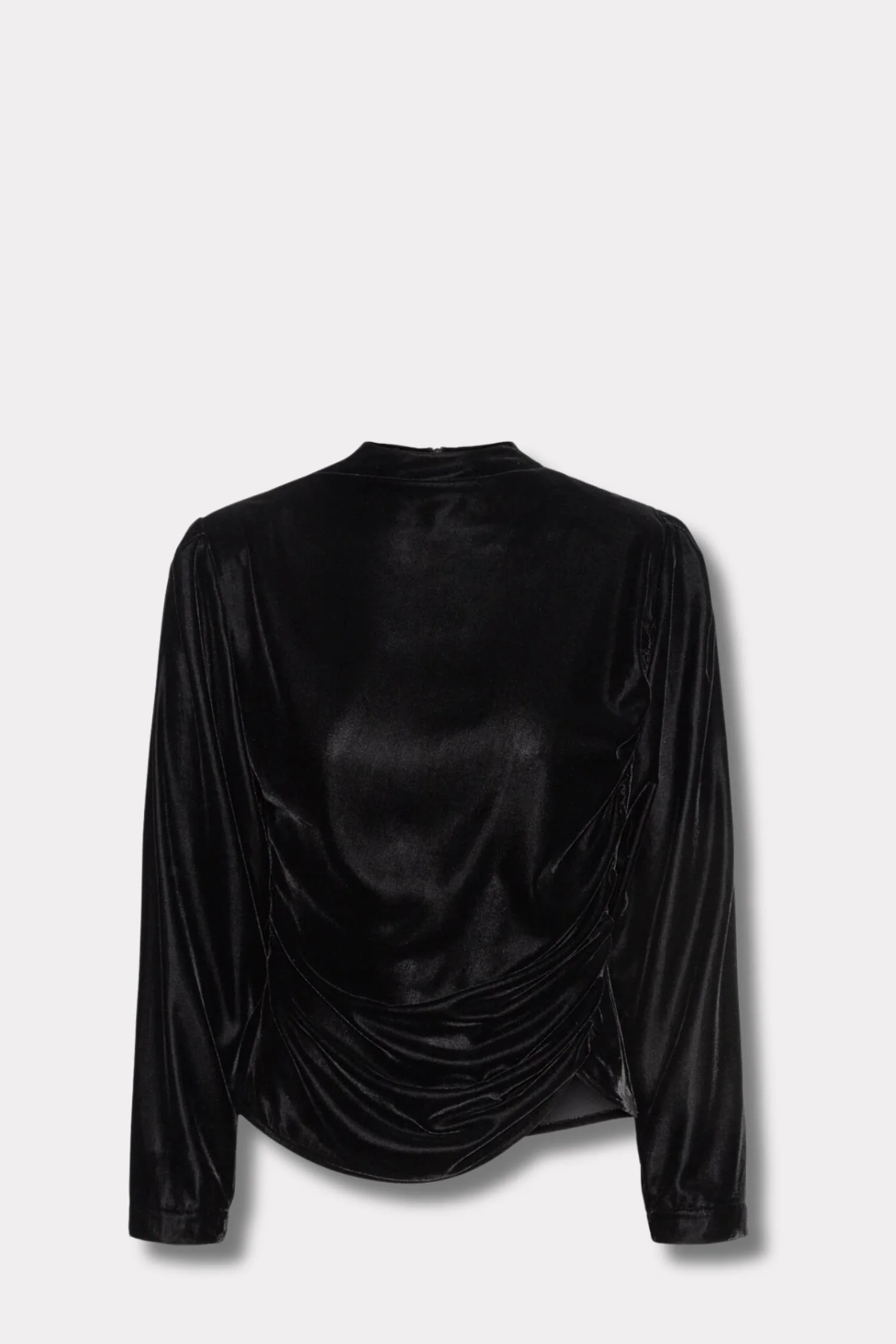 Jet Top Velvet- Black - Image 8