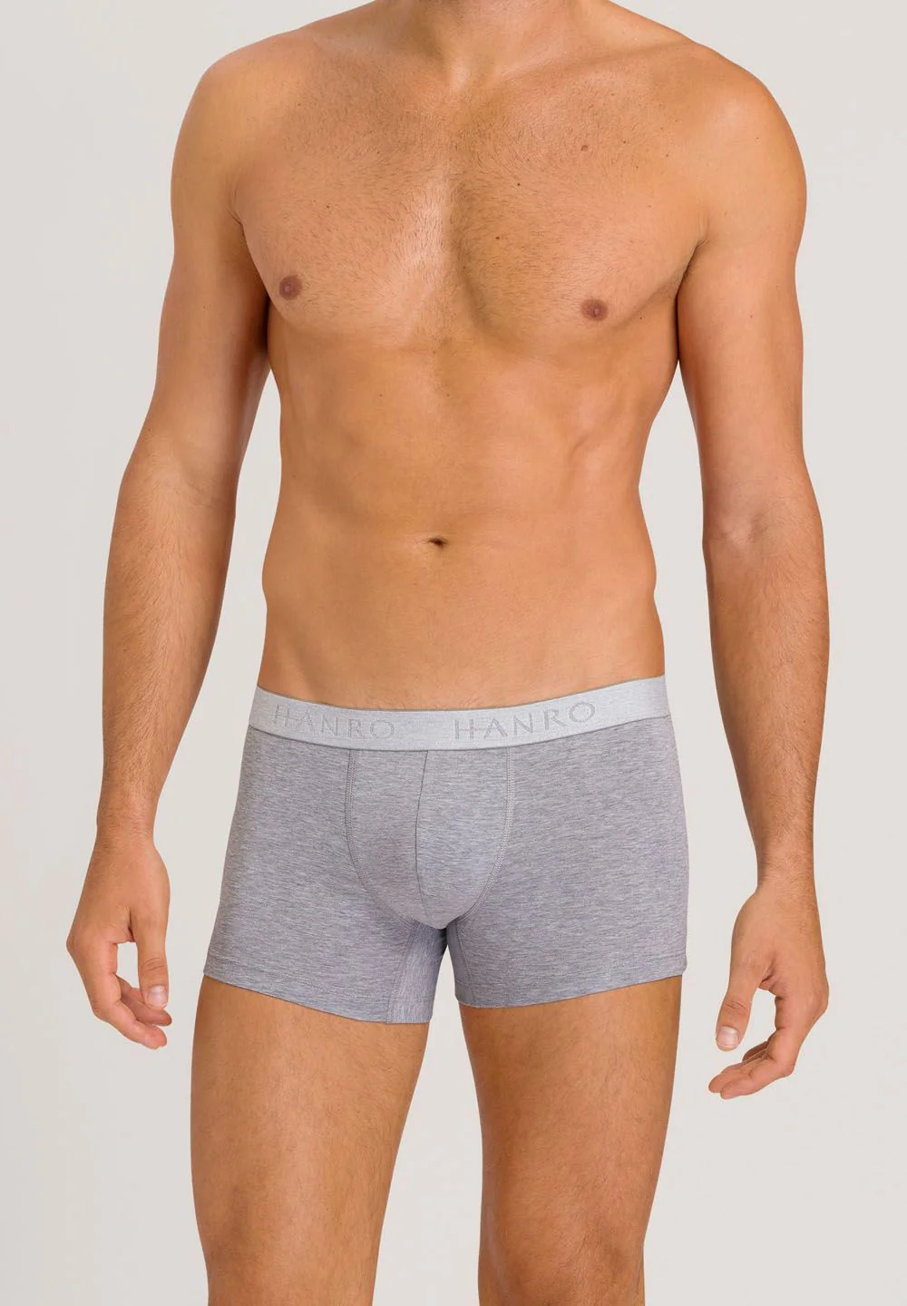2-Pack Boxer Briefs Cotton Essentials Light Melange/Deep Navy - Image 2
