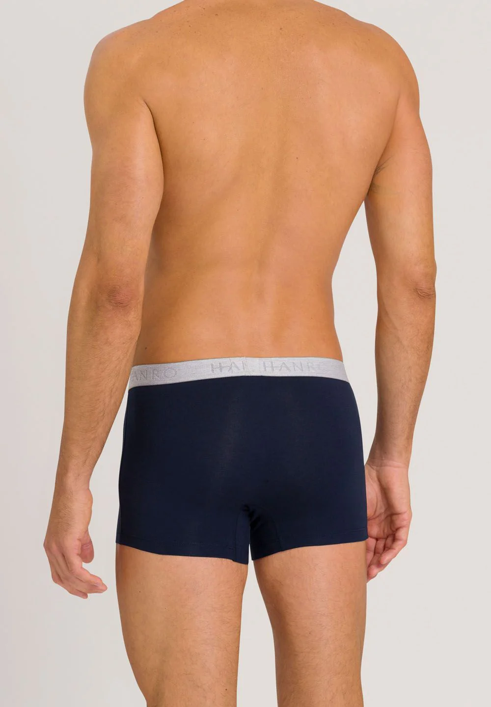 2-Pack Boxer Briefs Cotton Essentials Light Melange/Deep Navy - Image 5