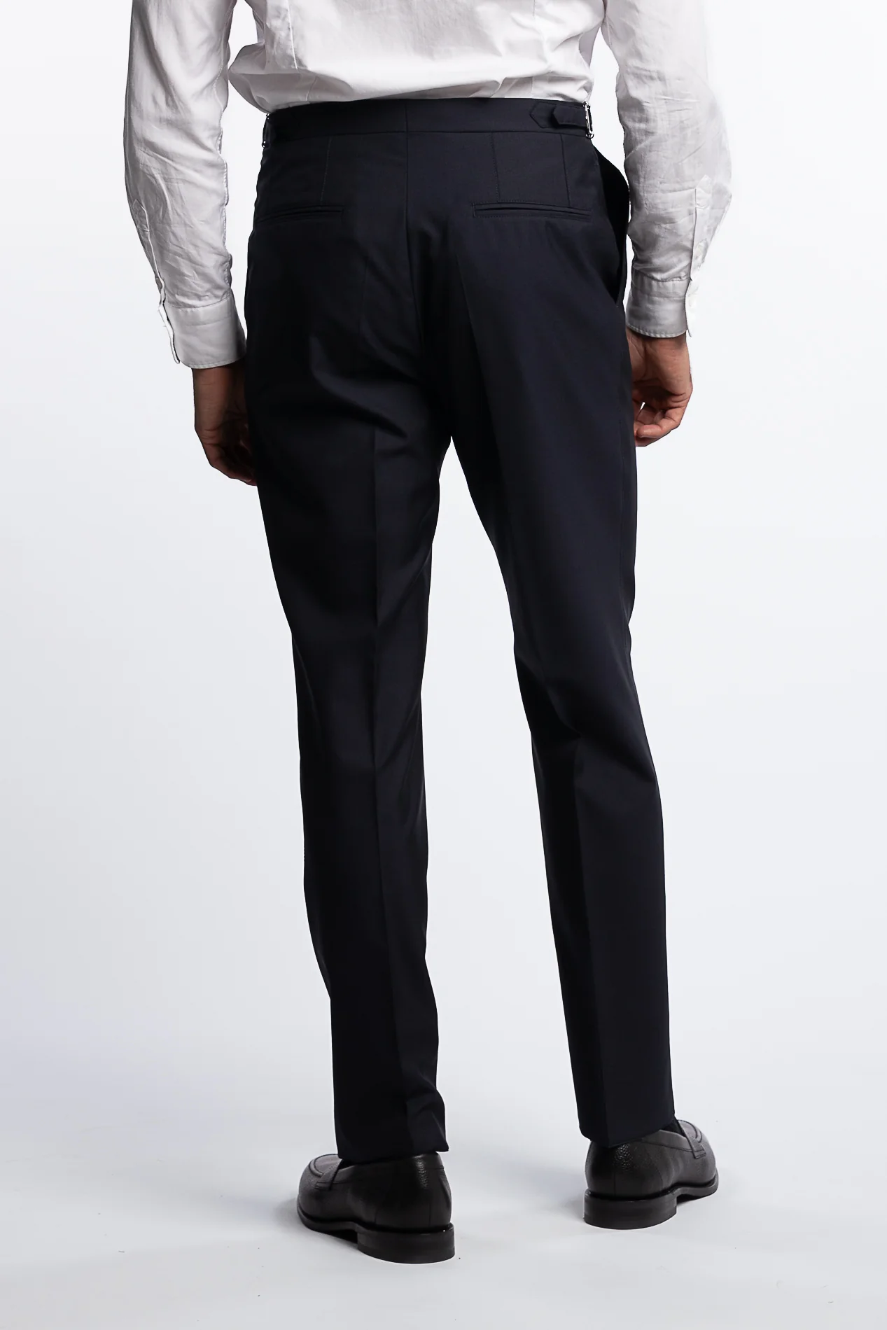 Delon Side Adjuster EVO Microstructure Trousers Dark Navy - Image 3