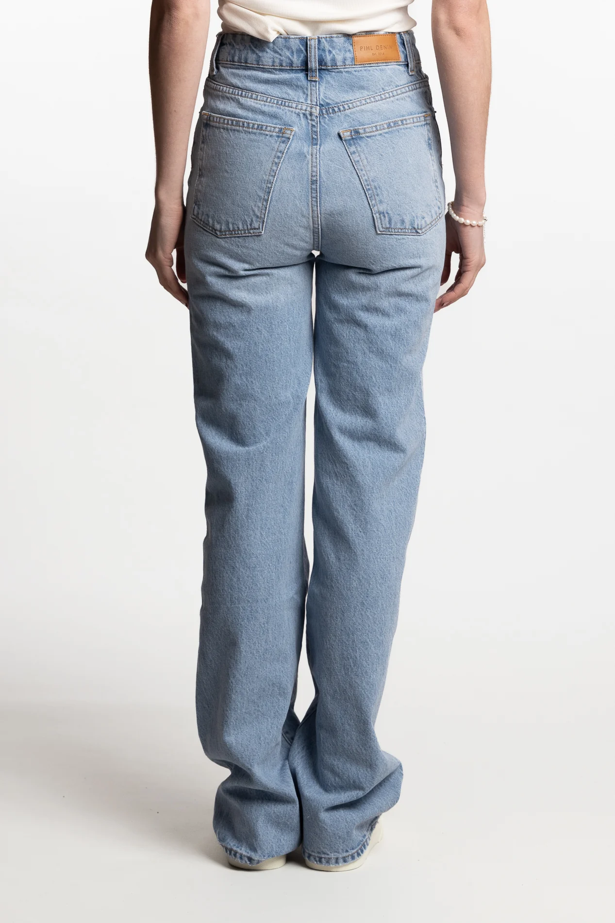 Luca- Light blue- high waist wide leg - Image 3