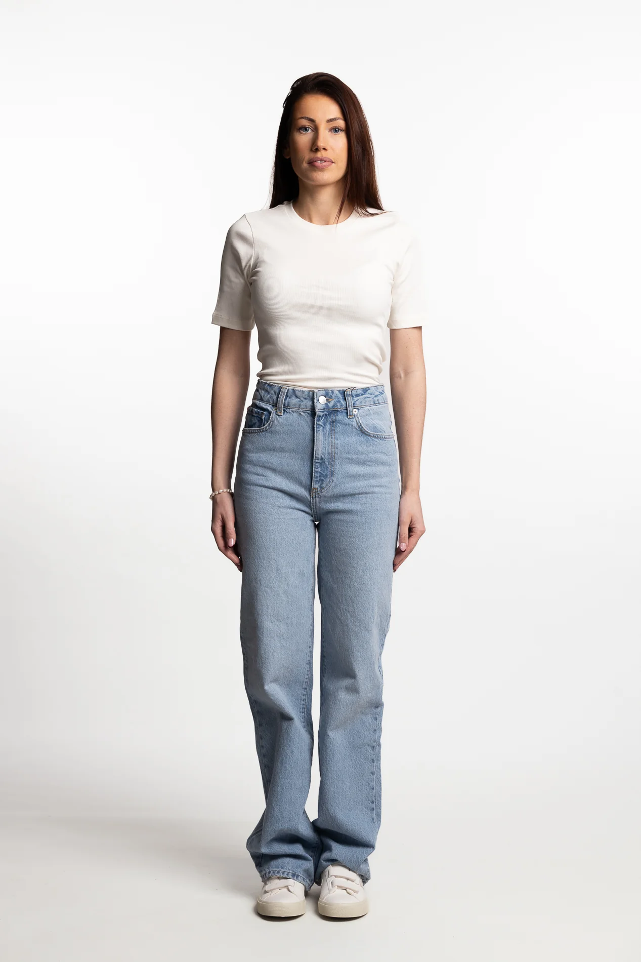 Luca- Light blue- high waist wide leg - Image 4