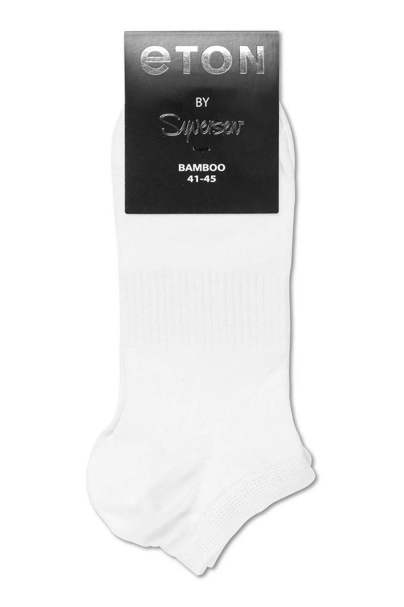 Bamboo Socks Sneaker White - Image 3