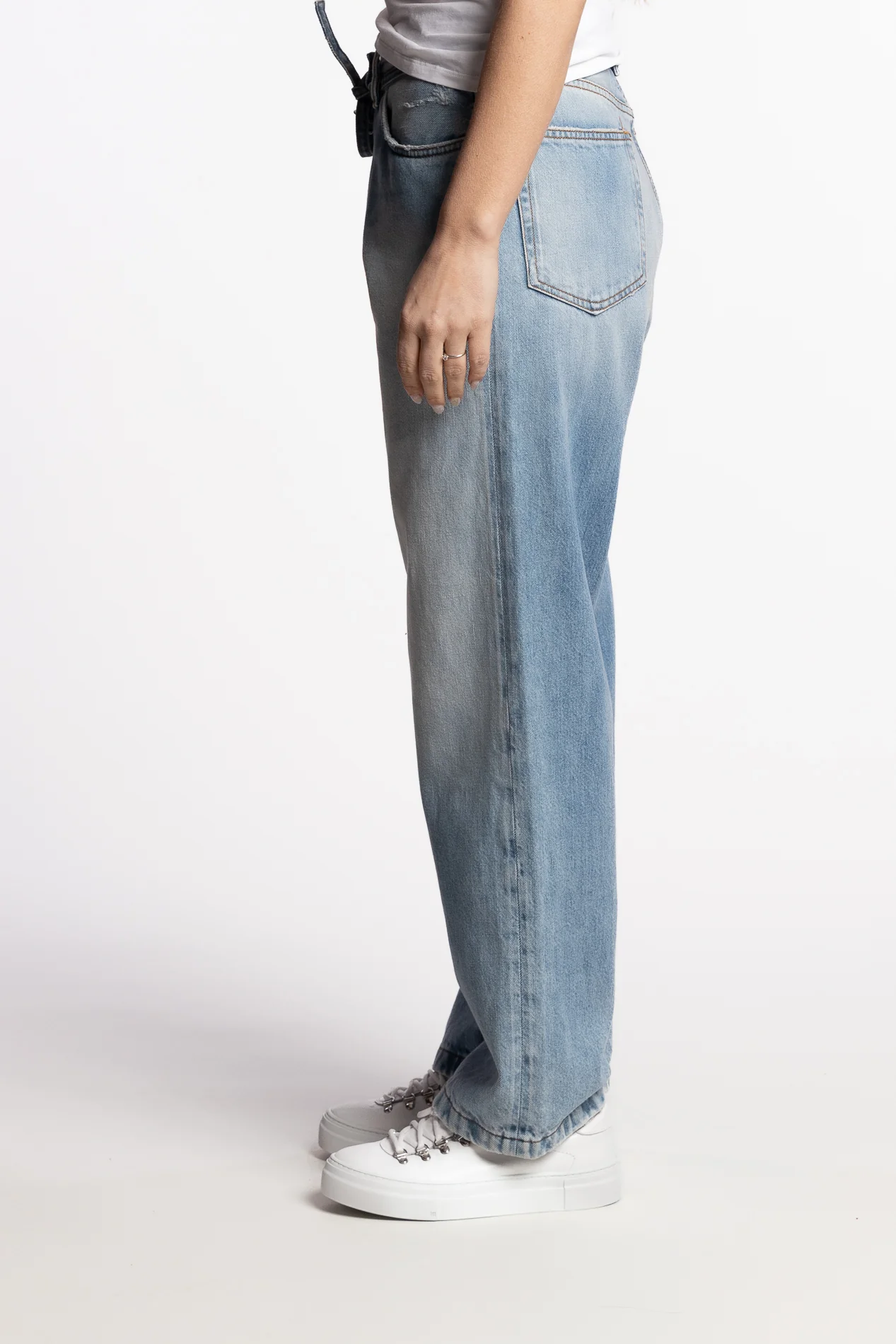 1991 Toj Loose fit- Light Blue Vintage - Image 4
