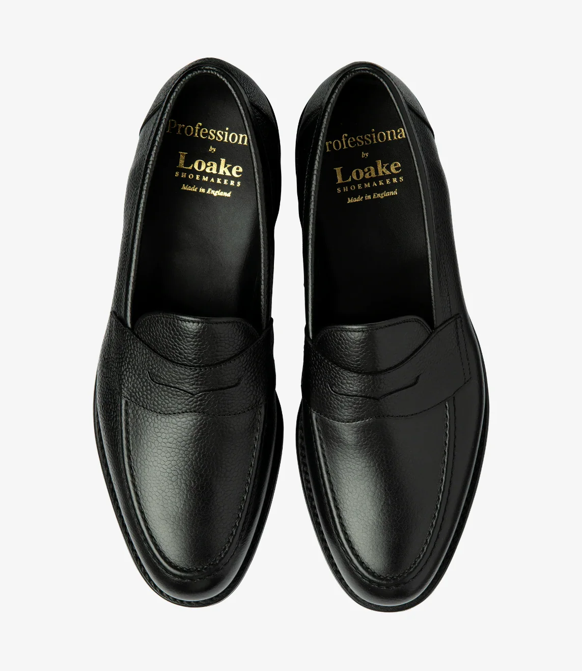 Imperial Penny Loafer Black Grain - Image 3