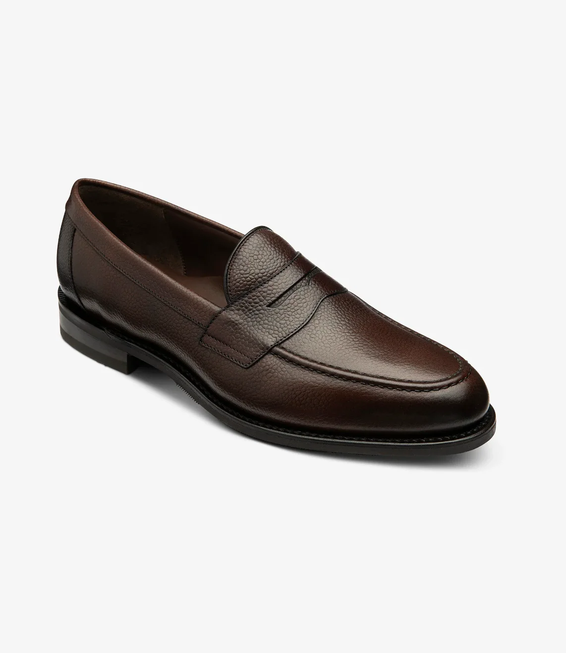 Imperial Penny Loafer Dark Brown Grain - Image 2
