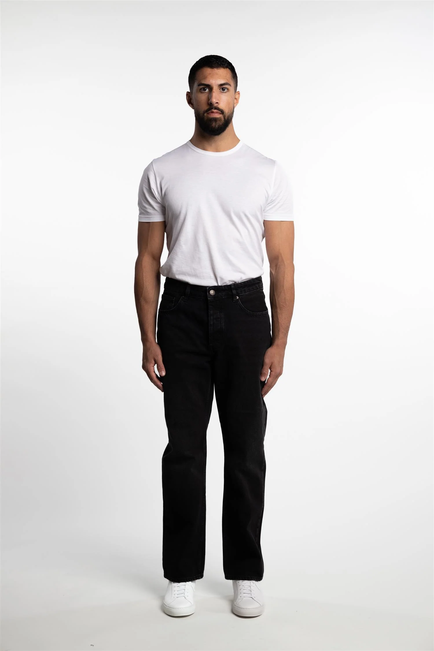 M Regular Jeans Black Washed - Image 4