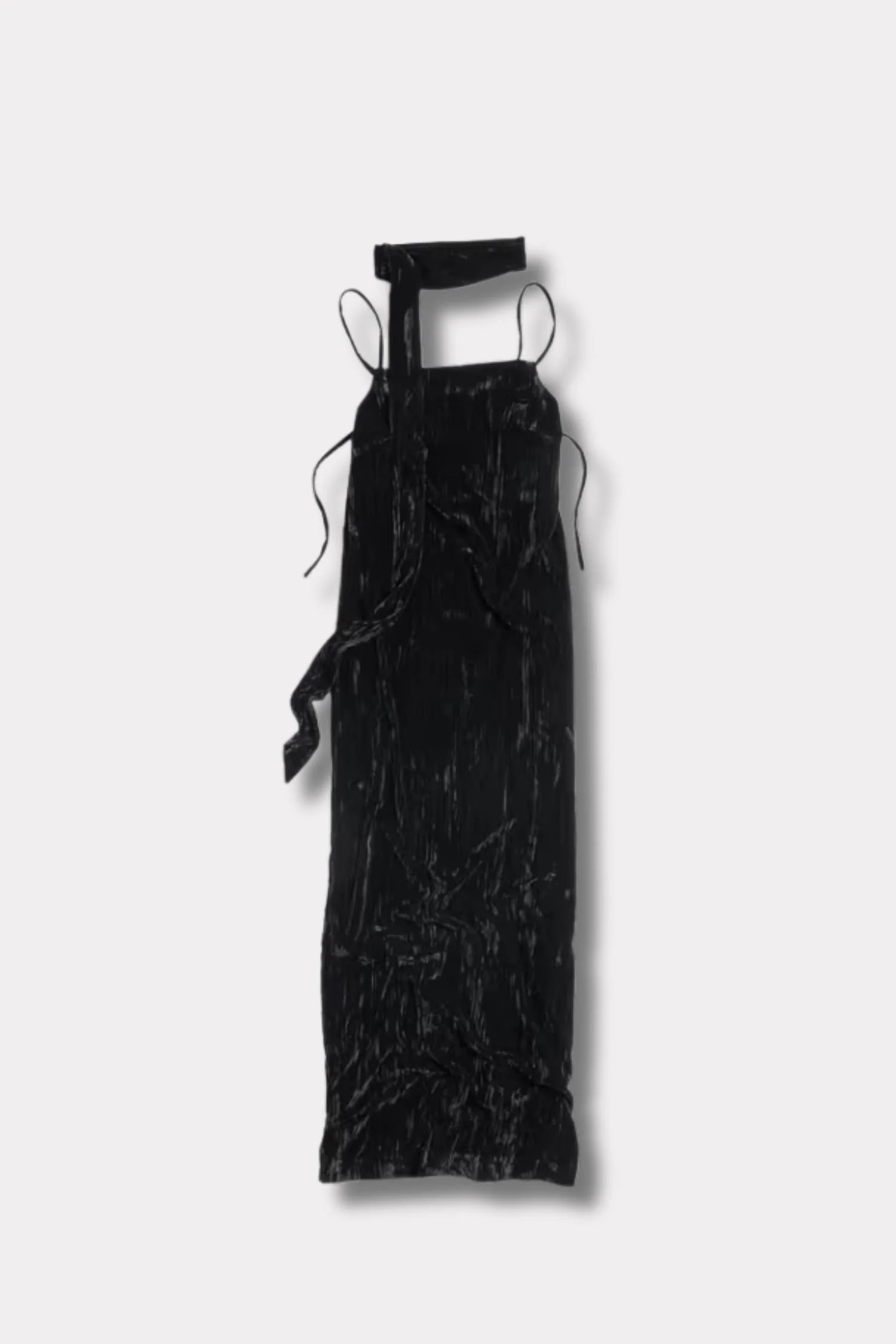 Cygnet Velvet Dress- Black - Image 9