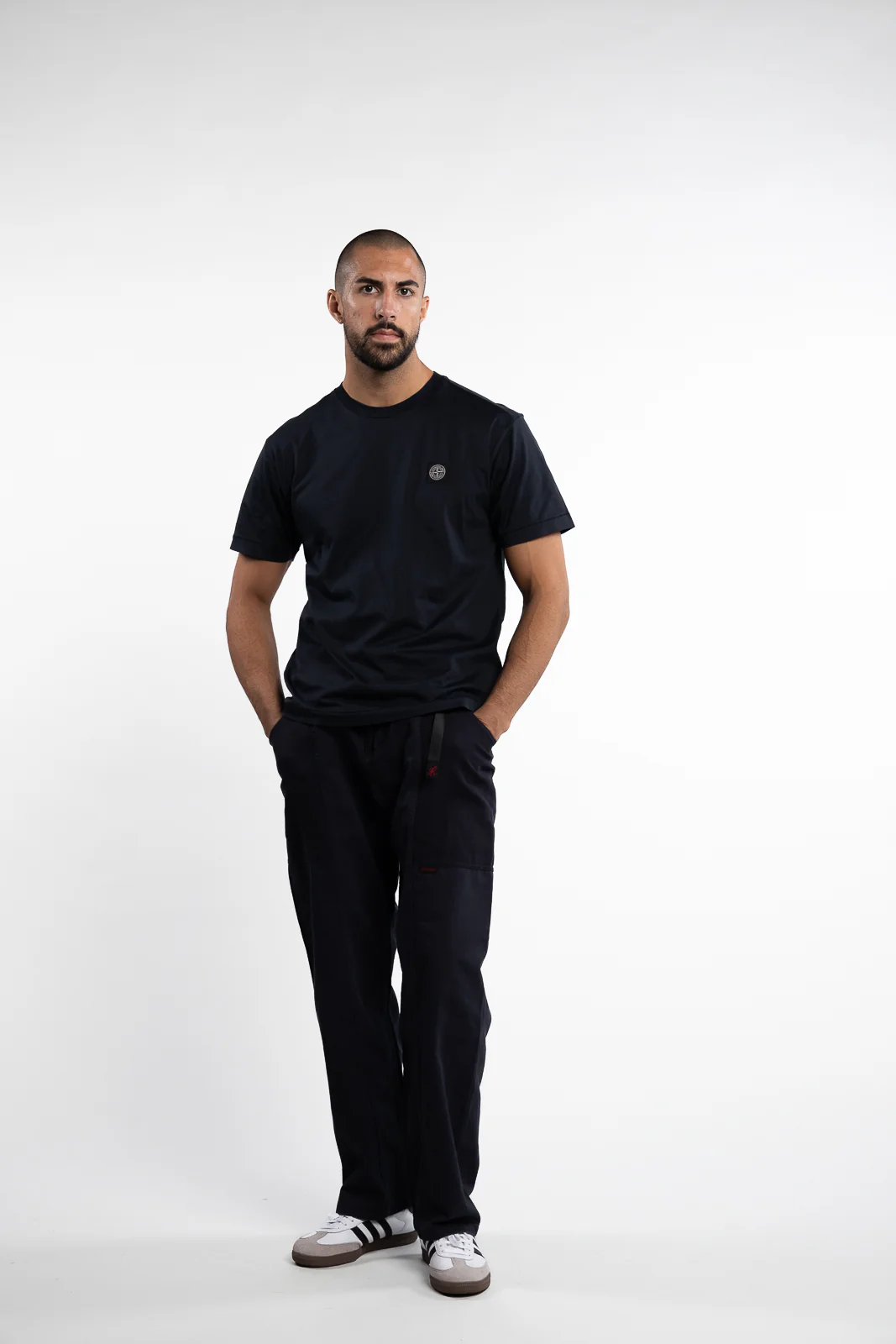 Compass Logo T-Shirt Navy - Image 5