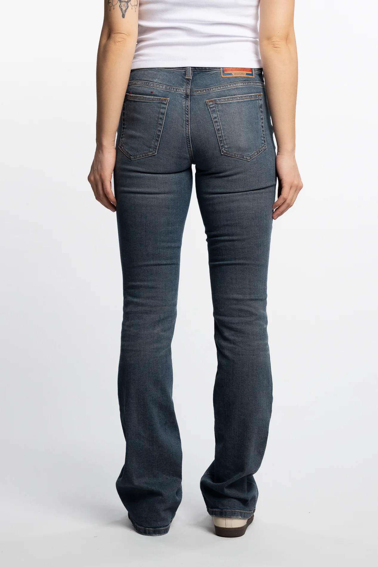 Bootcut Jeans 1969 D-Ebbey Obmbt- Blue - Image 6