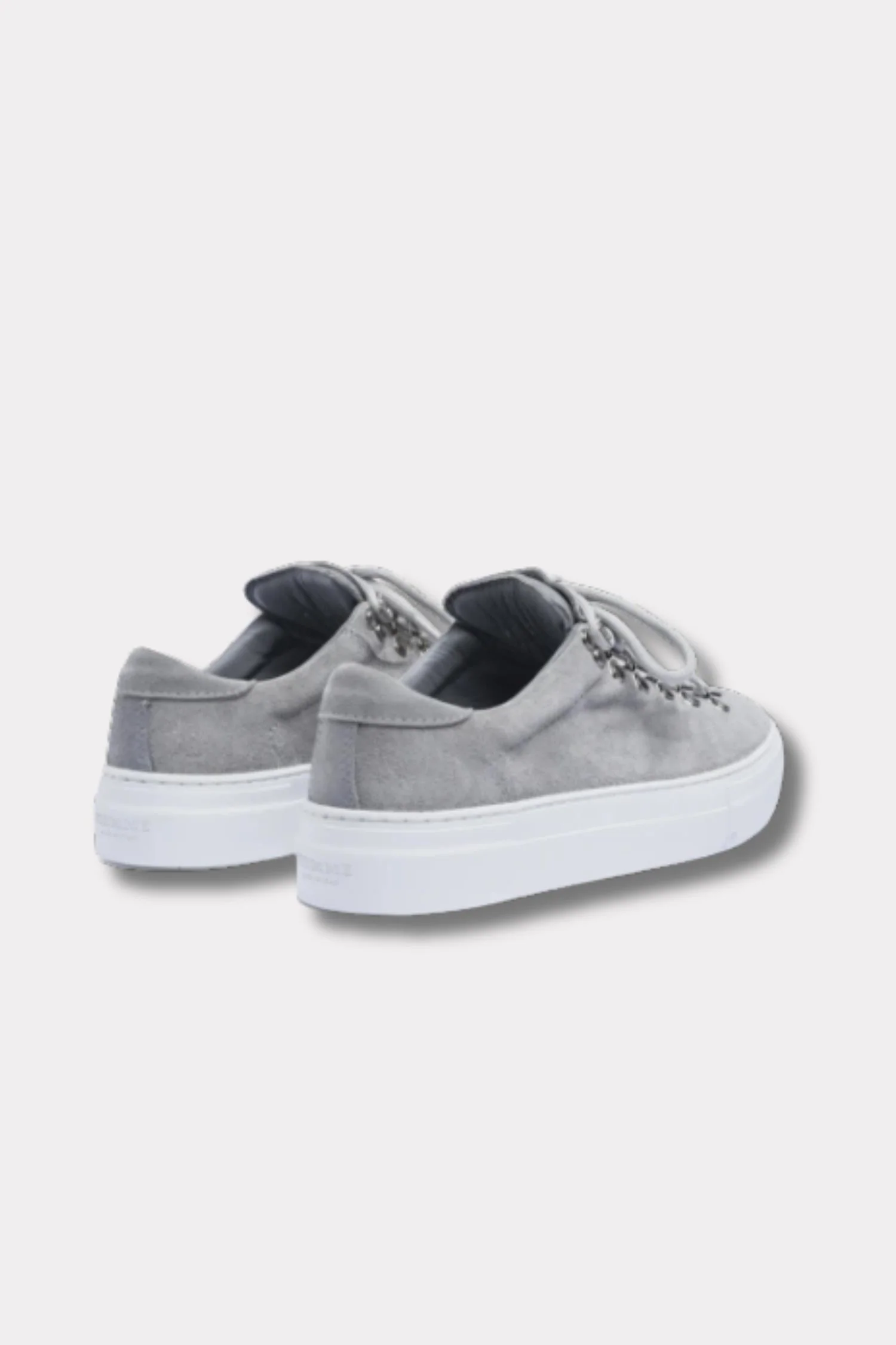 Women's Marostica Low Platform- Grey Suede - Image 2