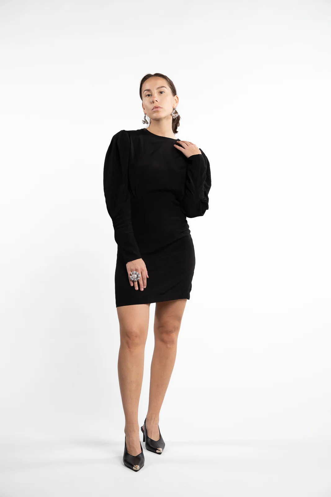 Flavour Dress- Black - Image 5
