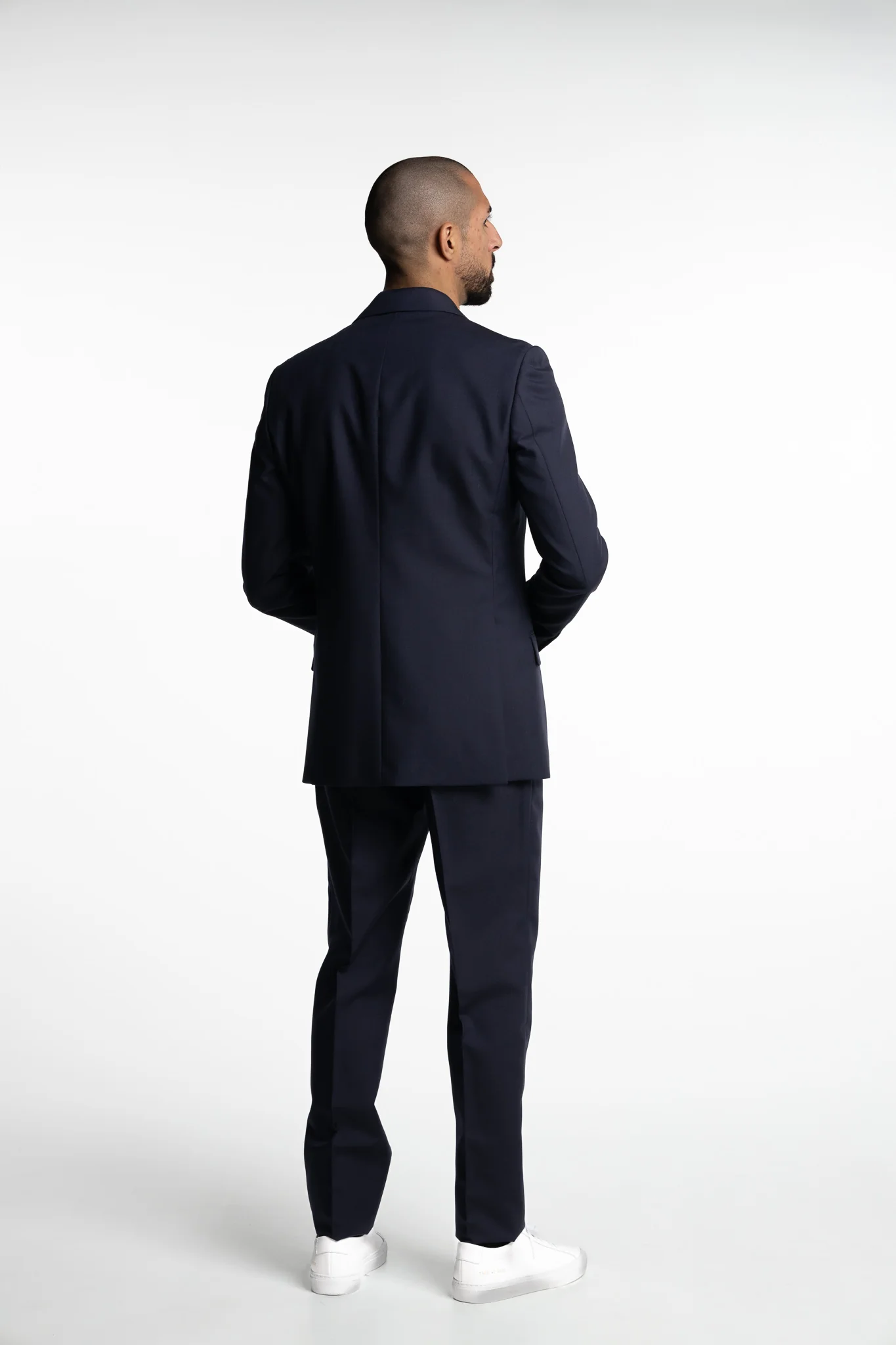 Attitude Wool/Mohair Blazer Navy - Image 3