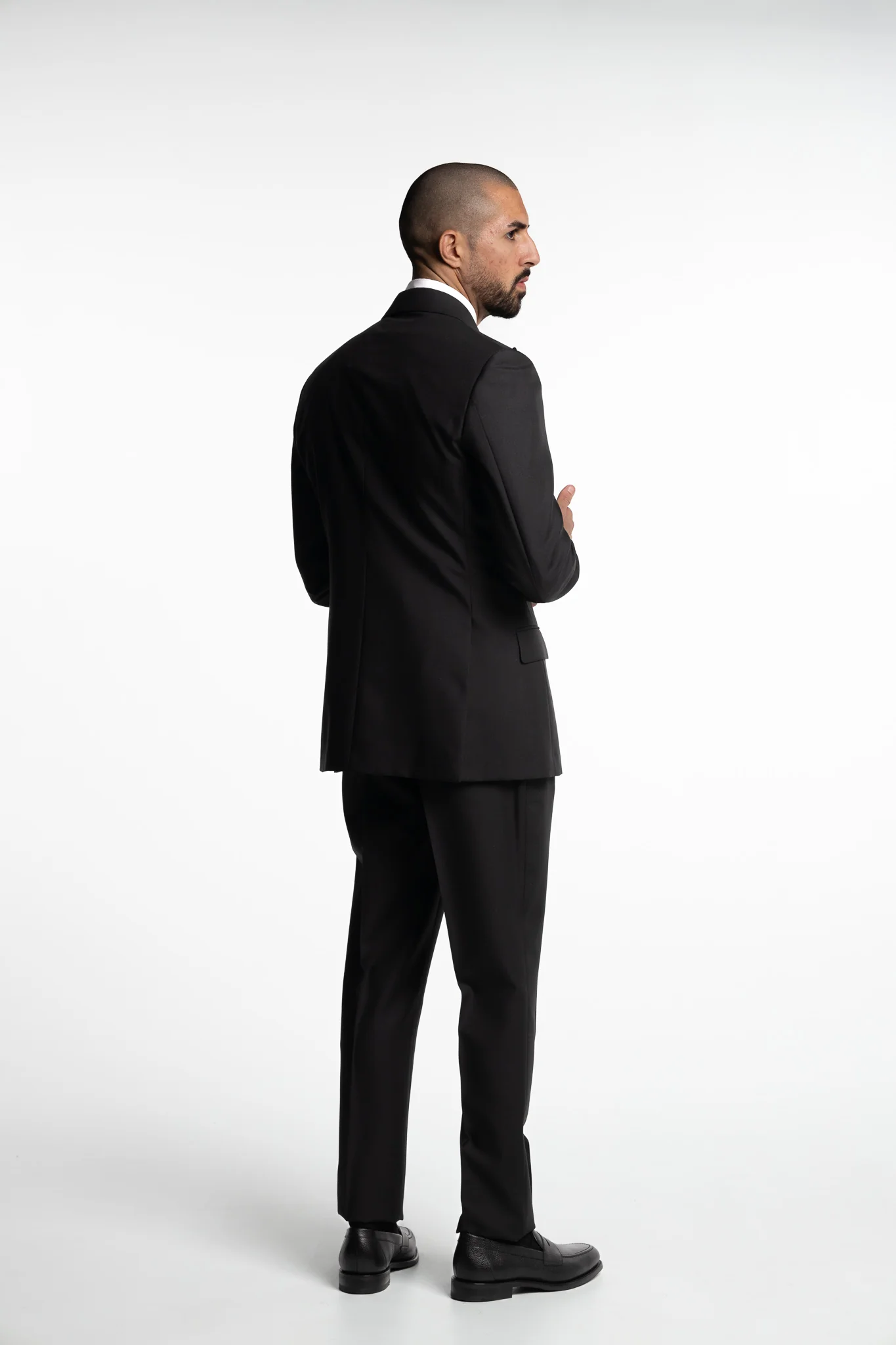 Attitude Wool/Mohair Blazer Black - Image 3
