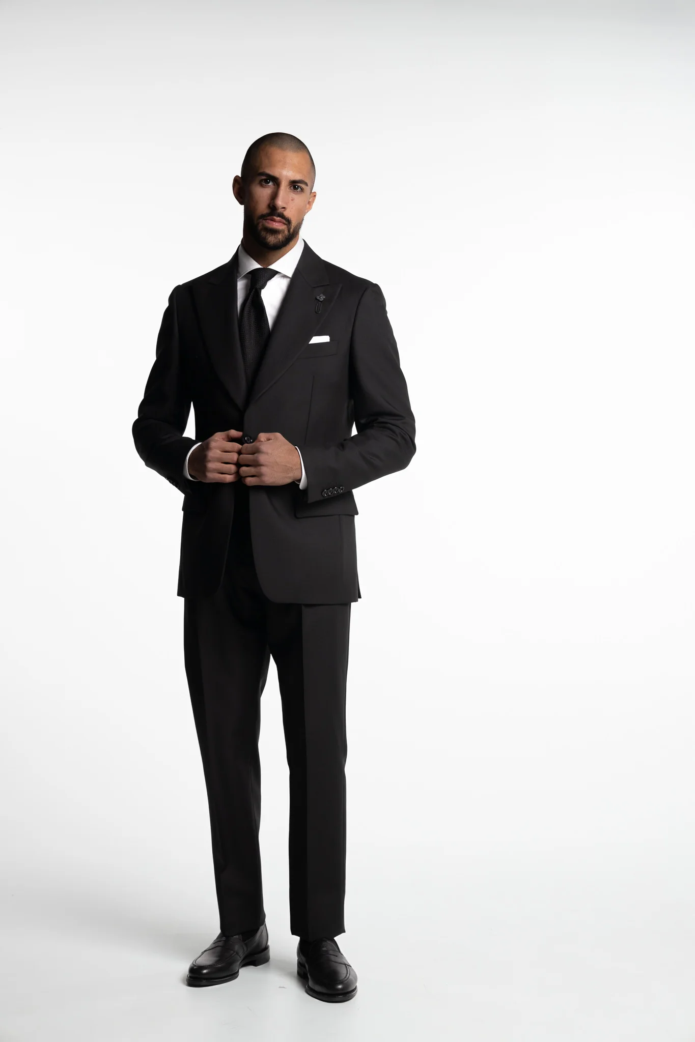 Attitude Wool/Mohair Blazer Black - Image 4