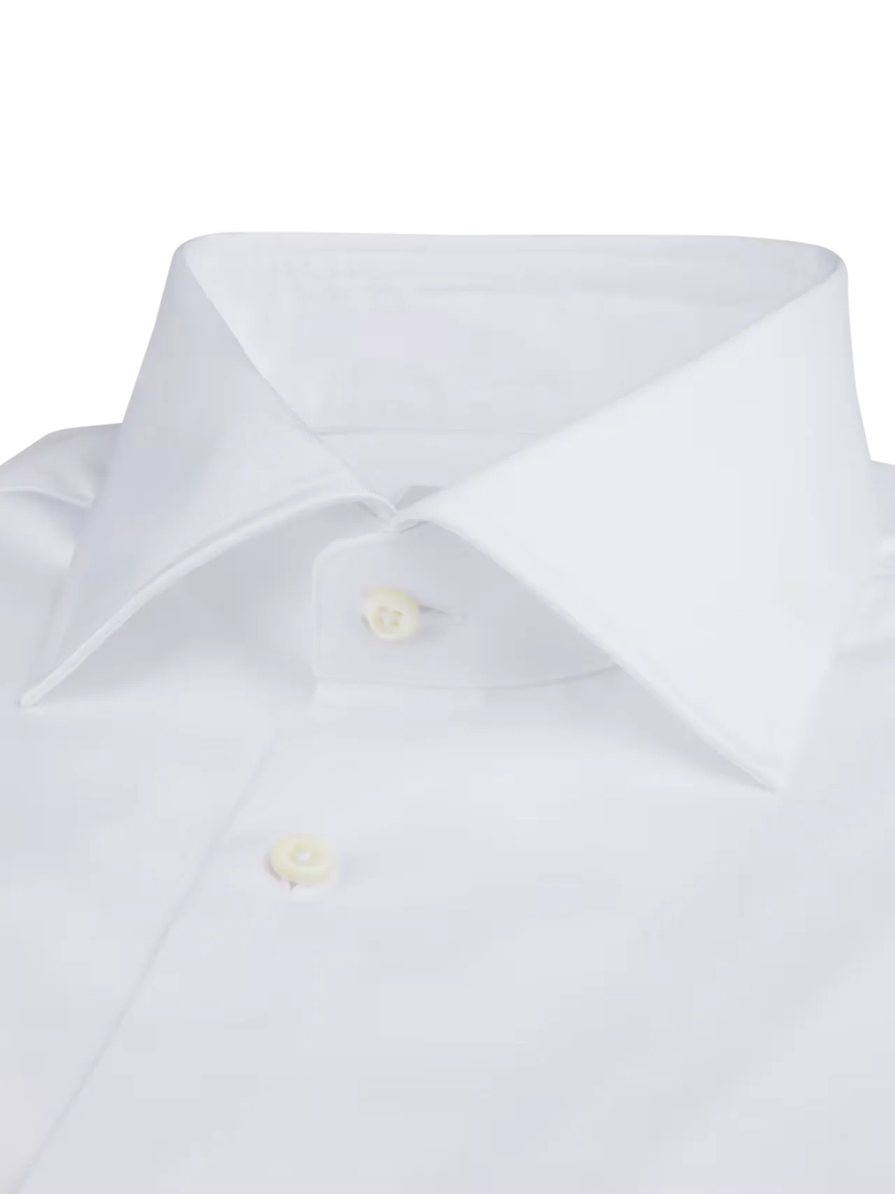 Slimline Twill Shirt White - Image 2