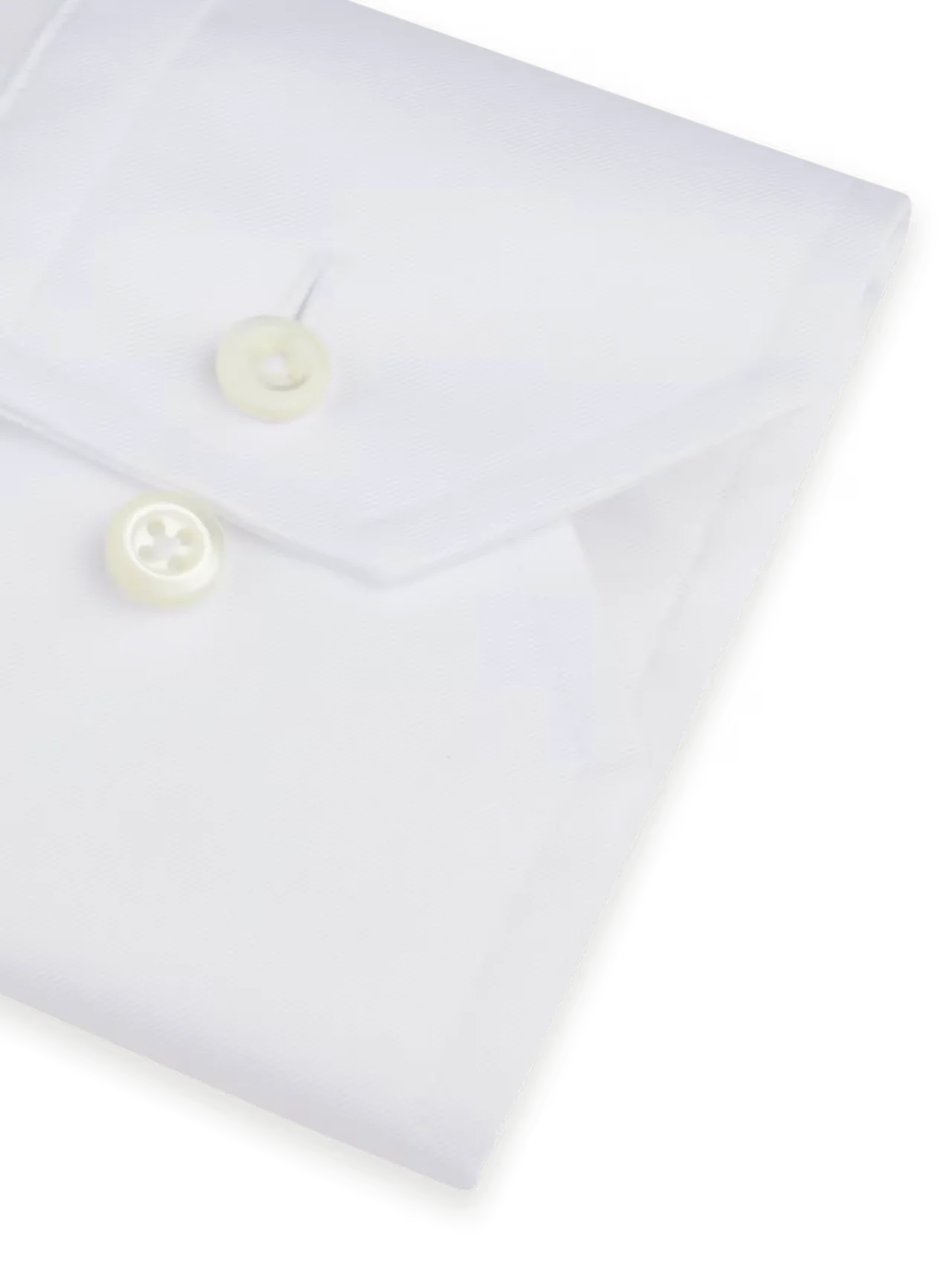 Slimline Twill Shirt XL-Sleeves White - Image 2