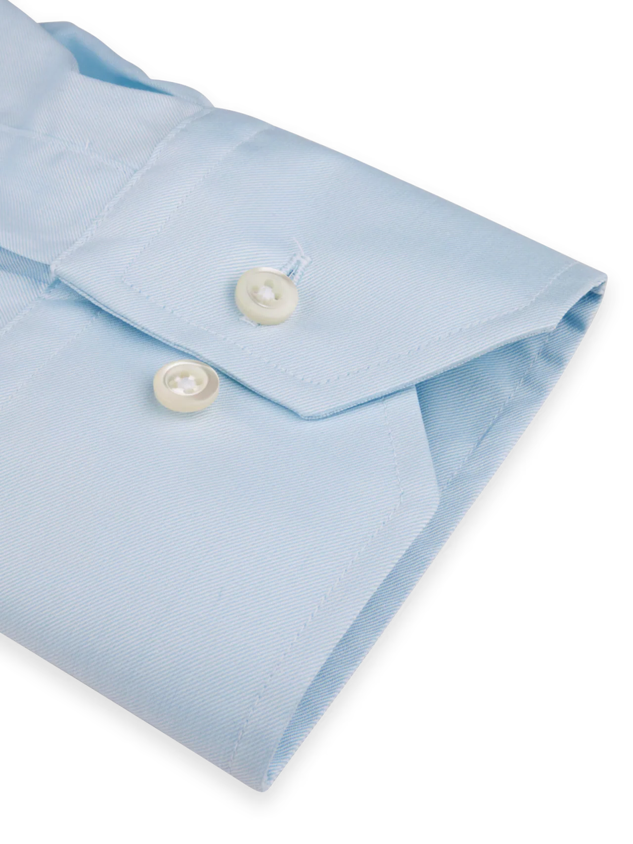 Regular Twill Shirt Light Blue - Image 3