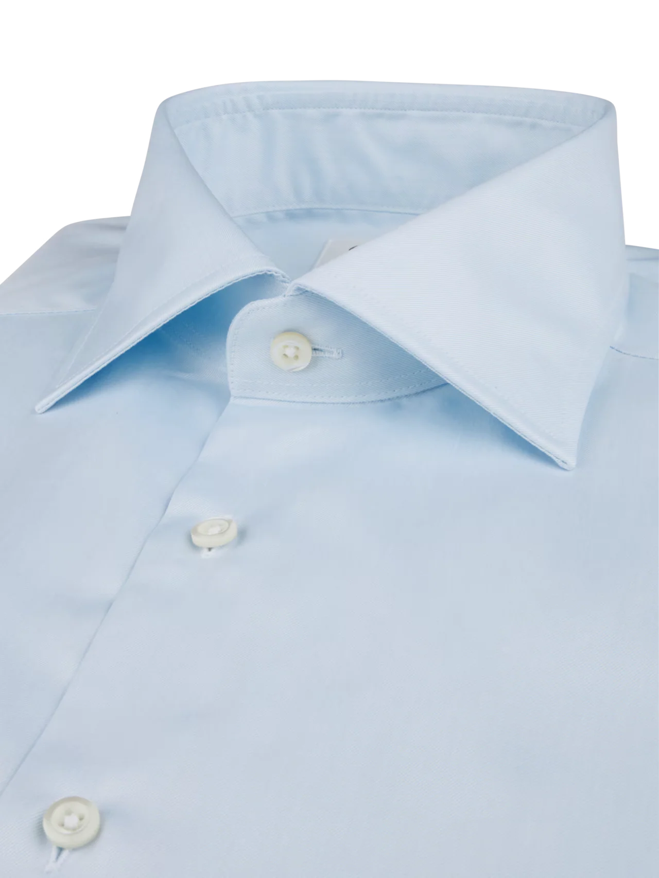 Slimline Twill Shirt Light Blue - Image 2
