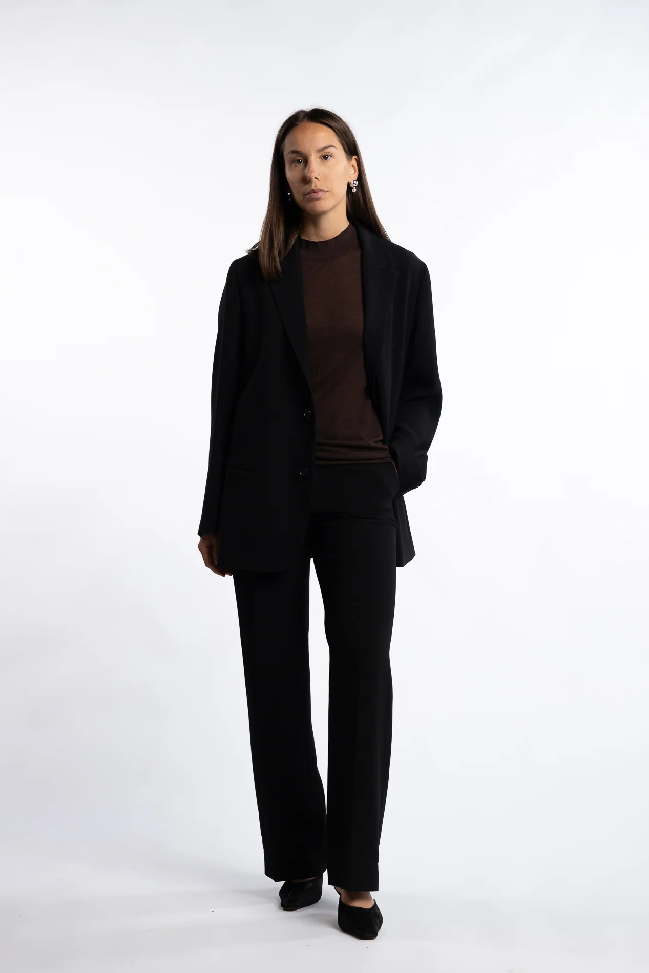 Hailey Blazer- Black - Image 6
