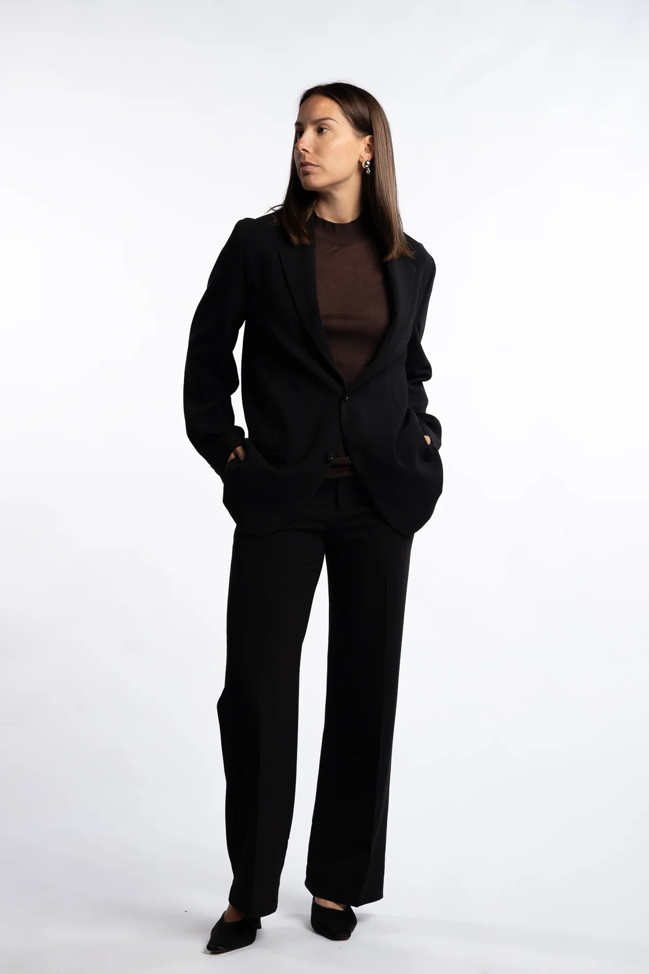 Hailey Blazer- Black - Image 7