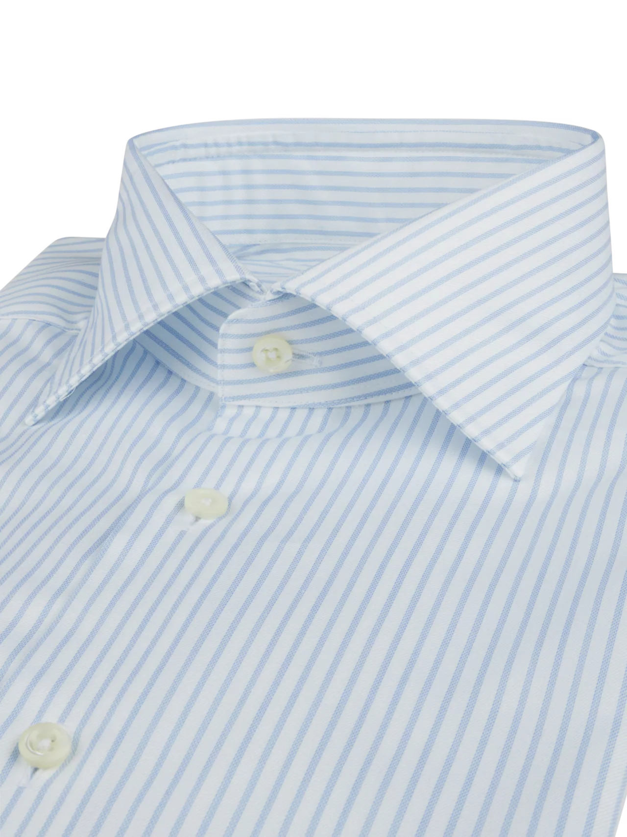 Regular Twill Shirt French Cuffs Light Blue - Image 2