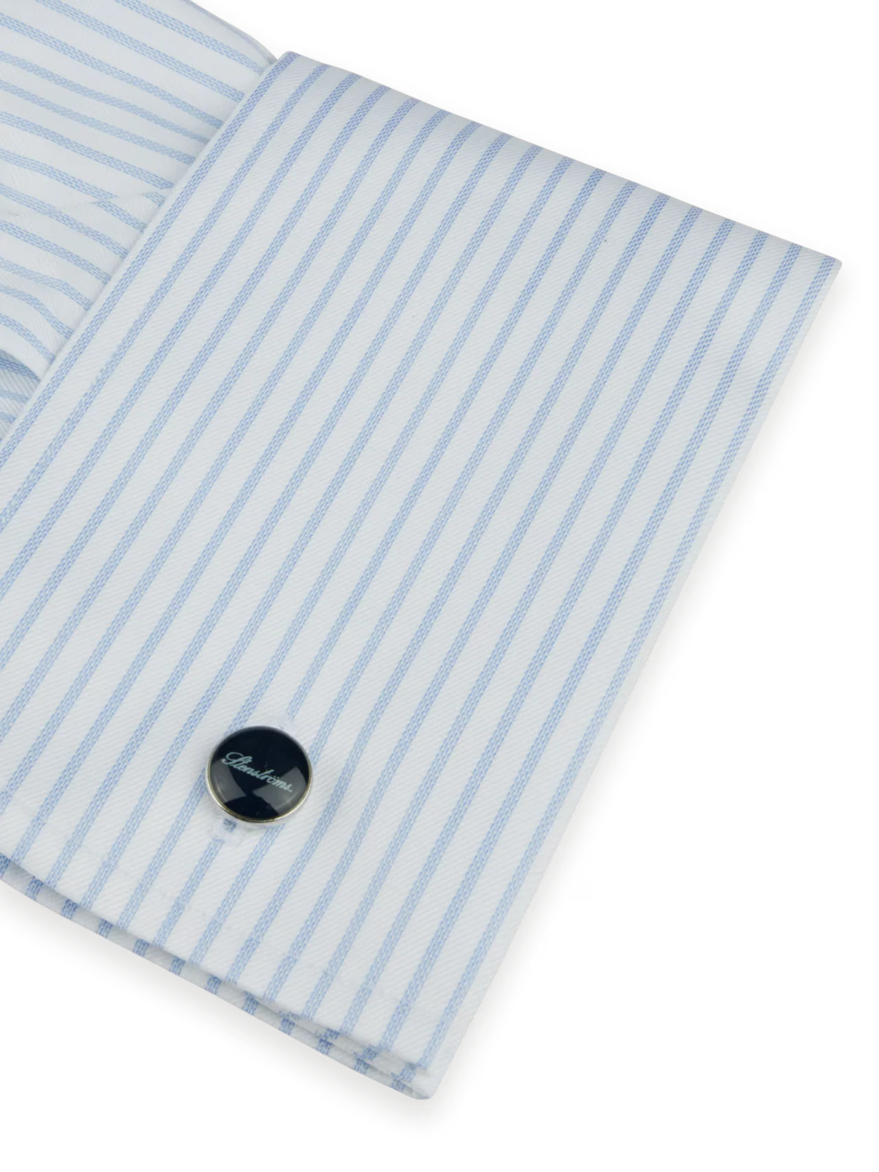 Regular Twill Shirt French Cuffs Light Blue - Image 3