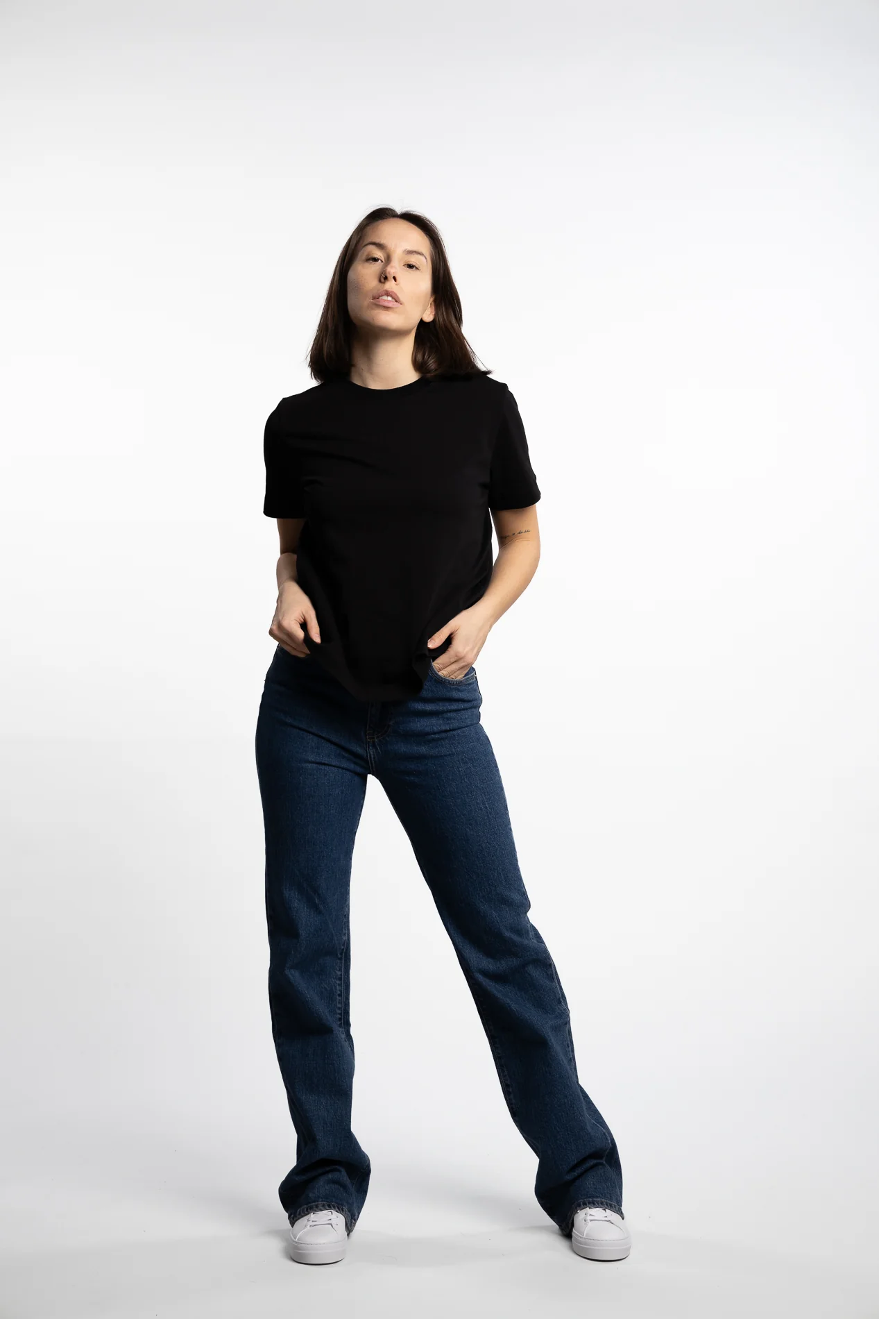 Camino T-shirt ss 6024- Black - Image 6