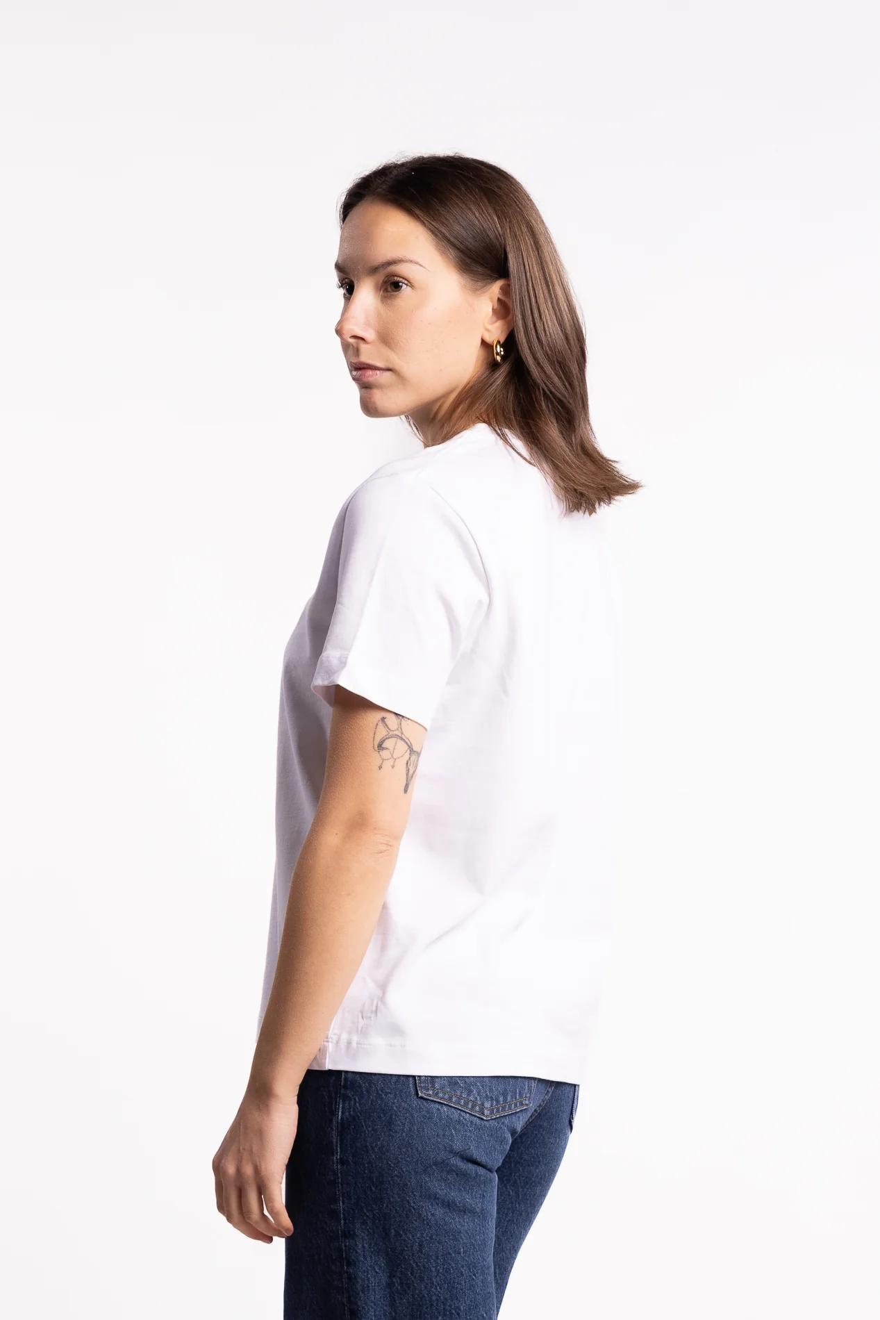 Camino T-shirt SS 6024- White - Image 3