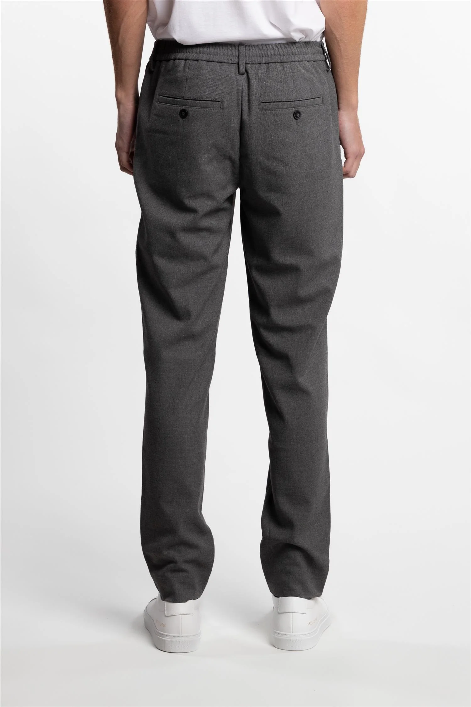 Theo Trouser Granite Melange - Image 3