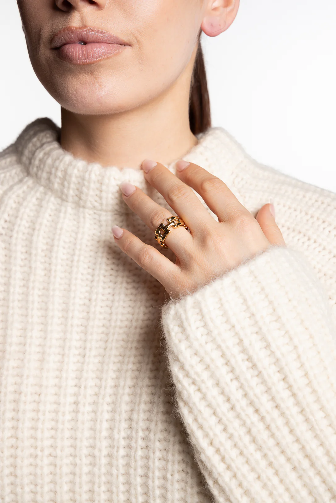 The Isabel Ring- Gold - Image 2