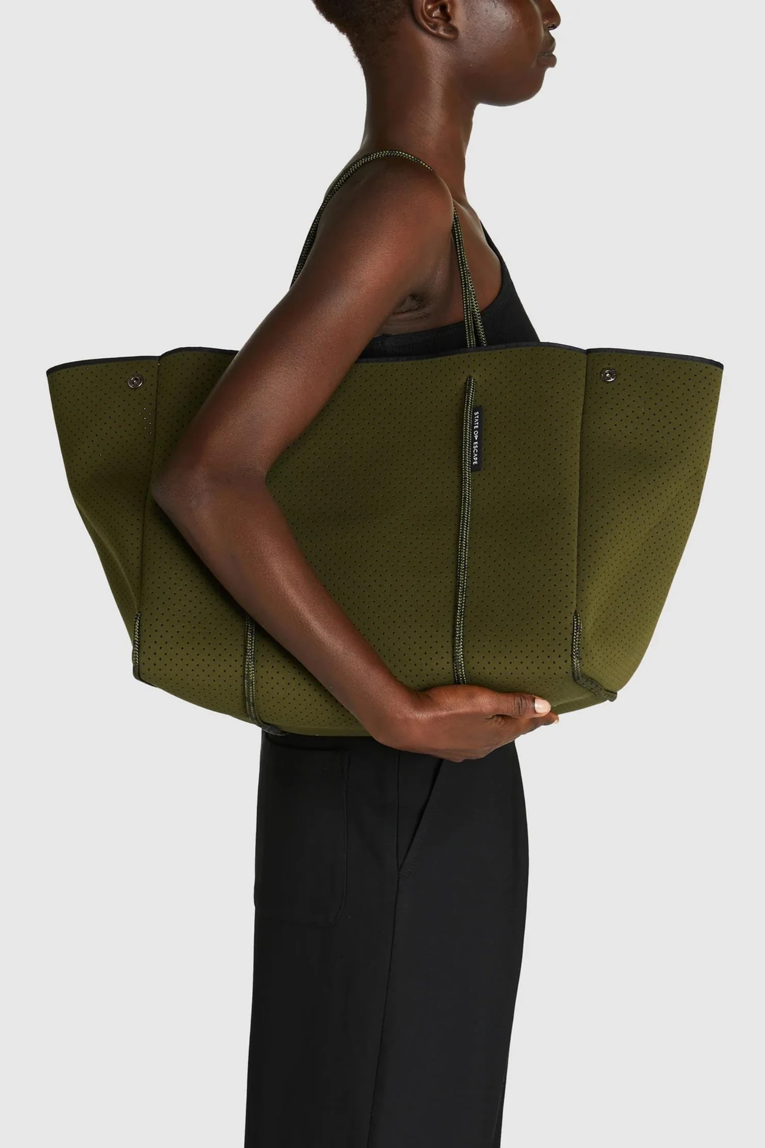 Escape Tote- Khaki - Image 6
