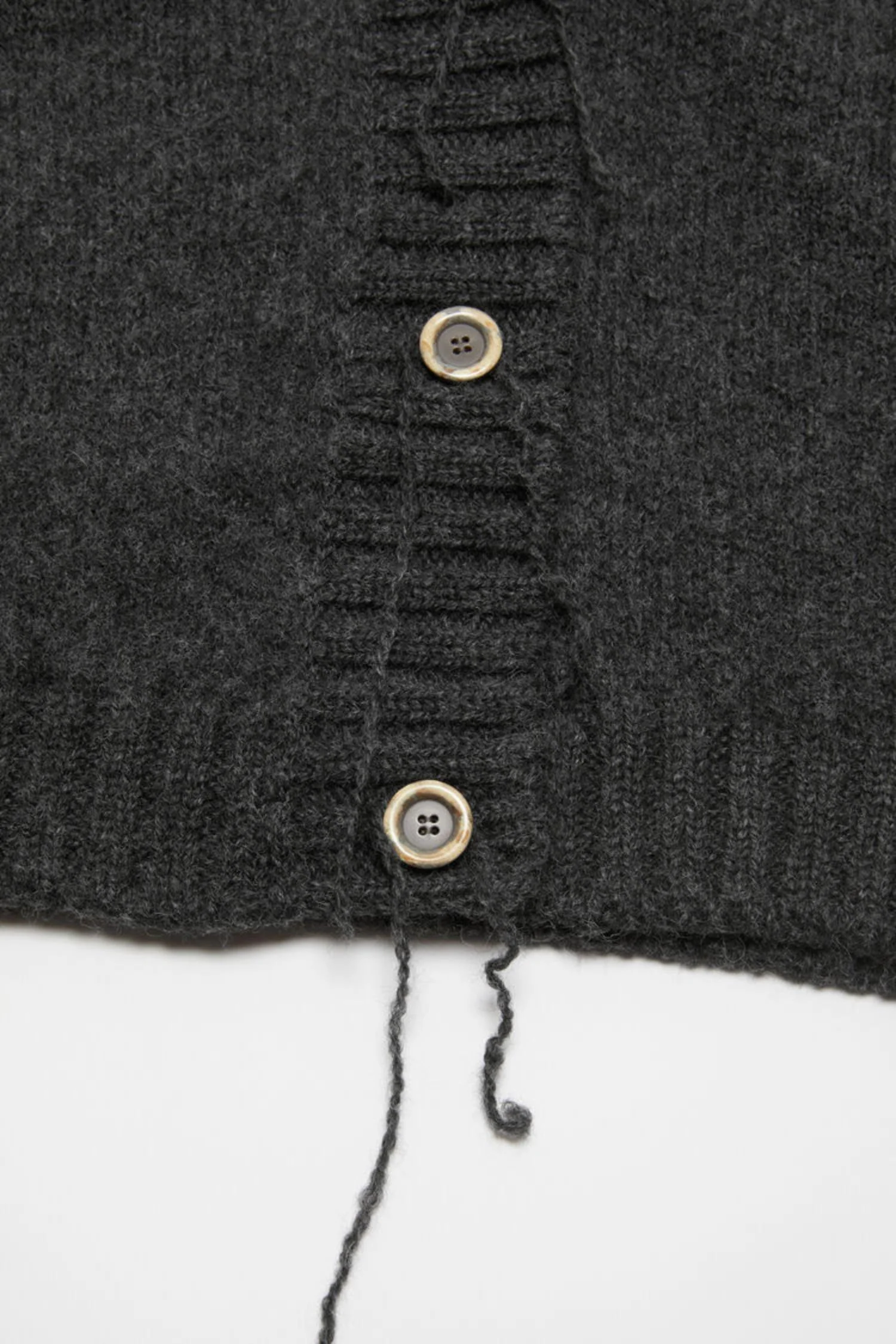 Knit Cardigan- Anthracite - Image 3