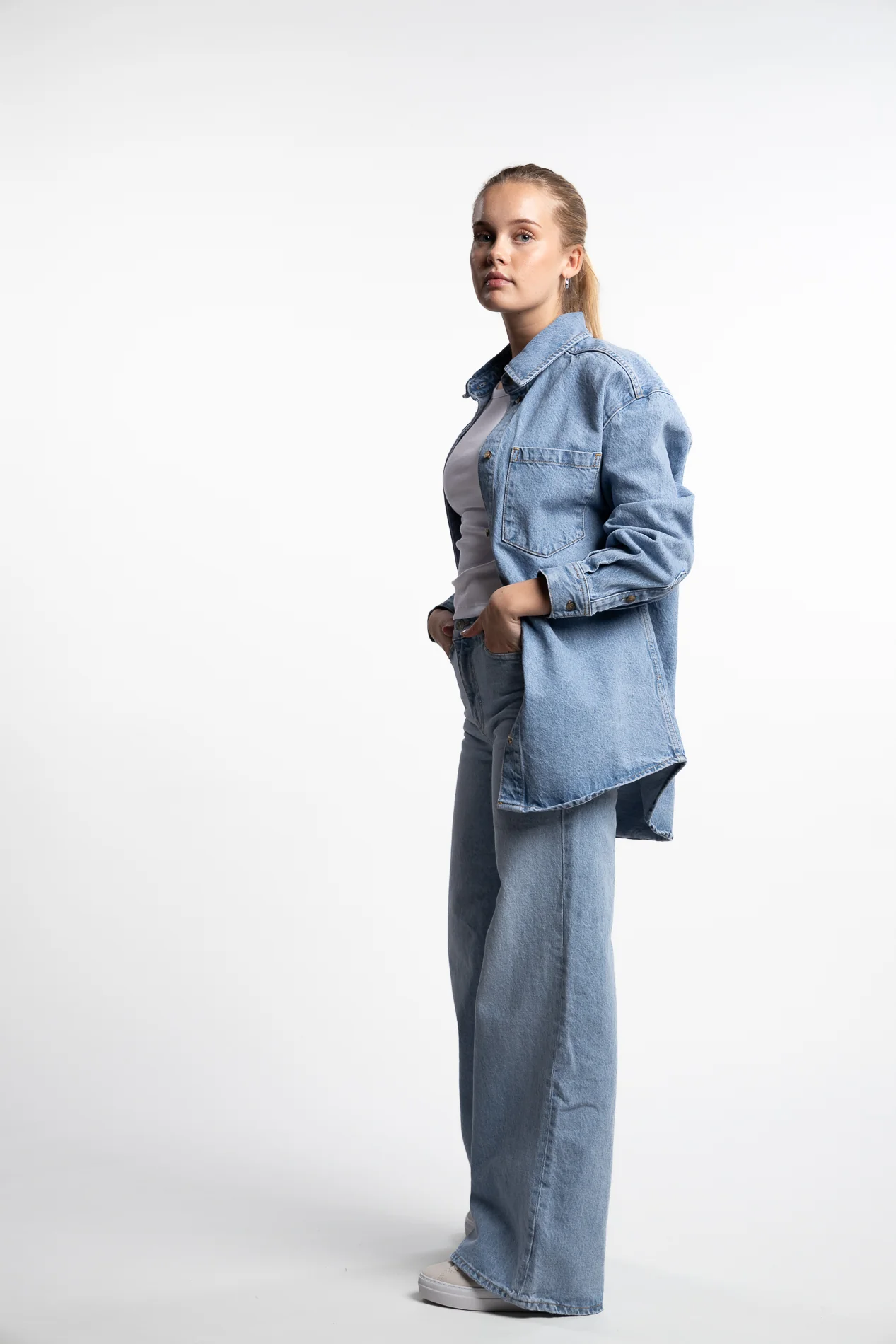 Alex Shirt- Light Blue - Image 7