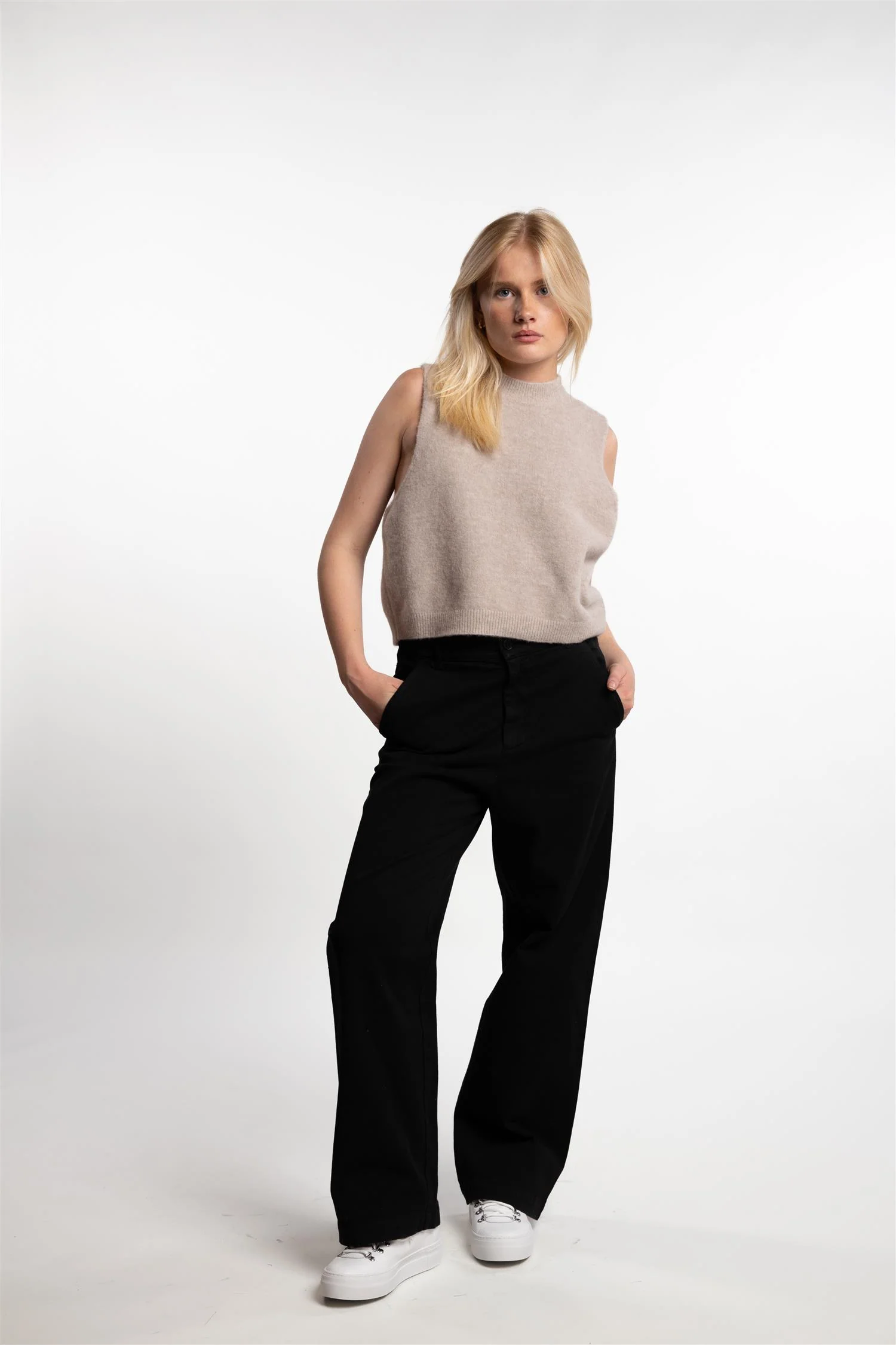 Trousers Ida Mante- Nero - Image 4