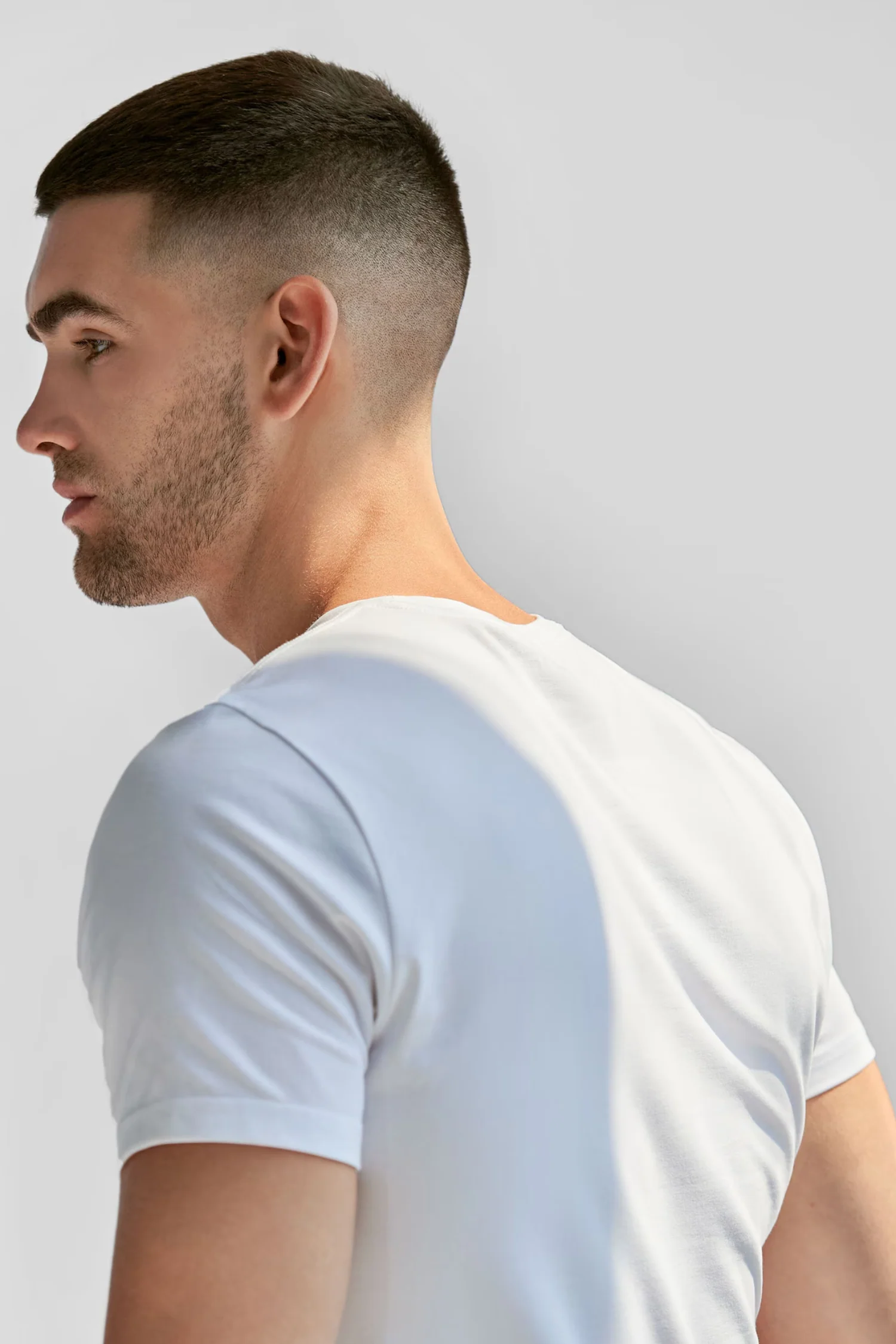 Crew Neck 2-Pack White - Image 3