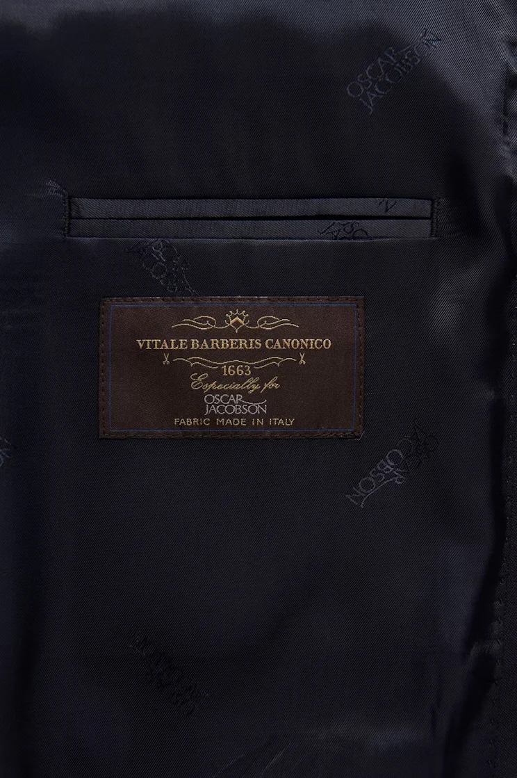 Joel Wide Fit Blazer Navy - Image 6
