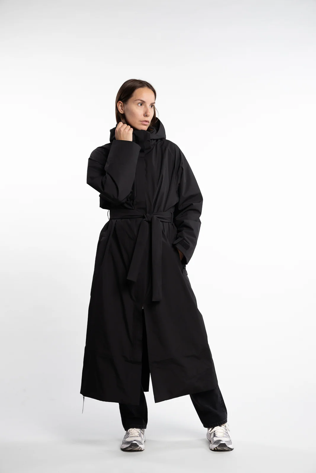 Åse Insulated Coat- Black - Image 6