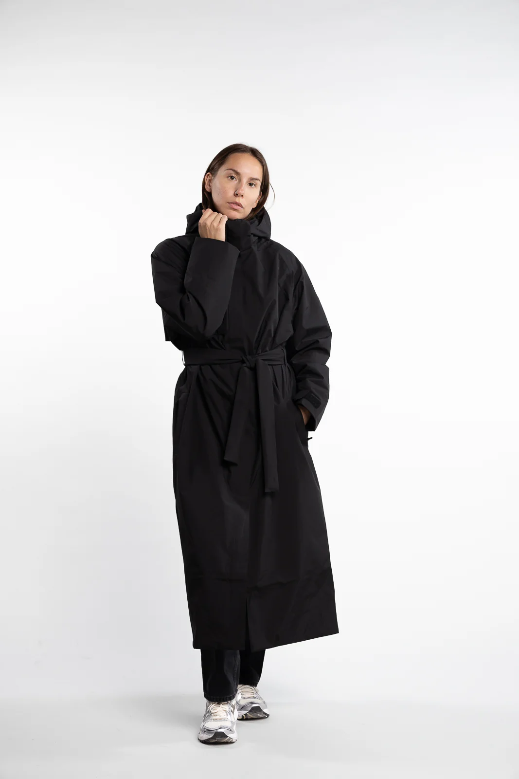 Åse Insulated Coat- Black - Image 7