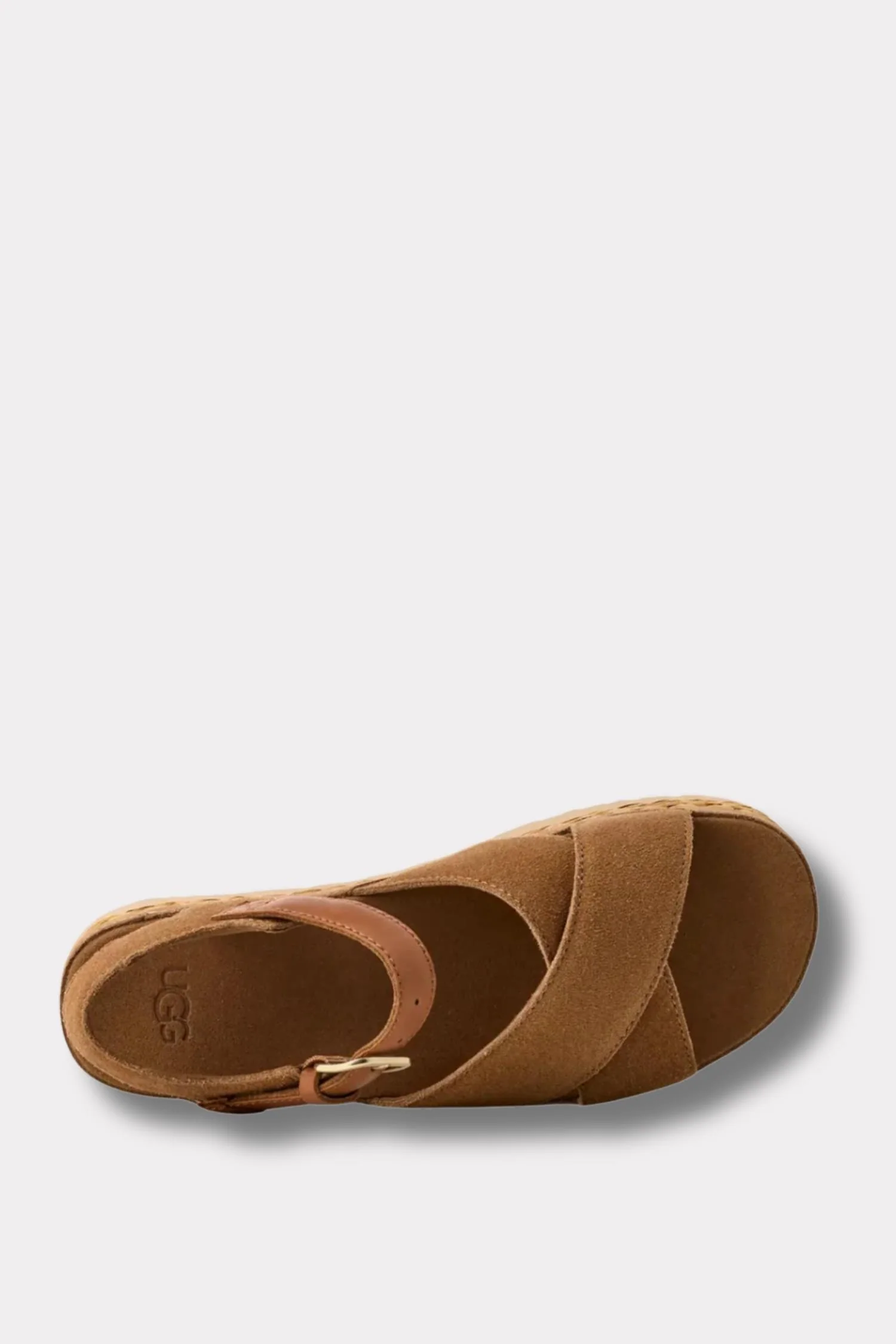 W Aubrey Ankle Strap- Chestnut - Image 4