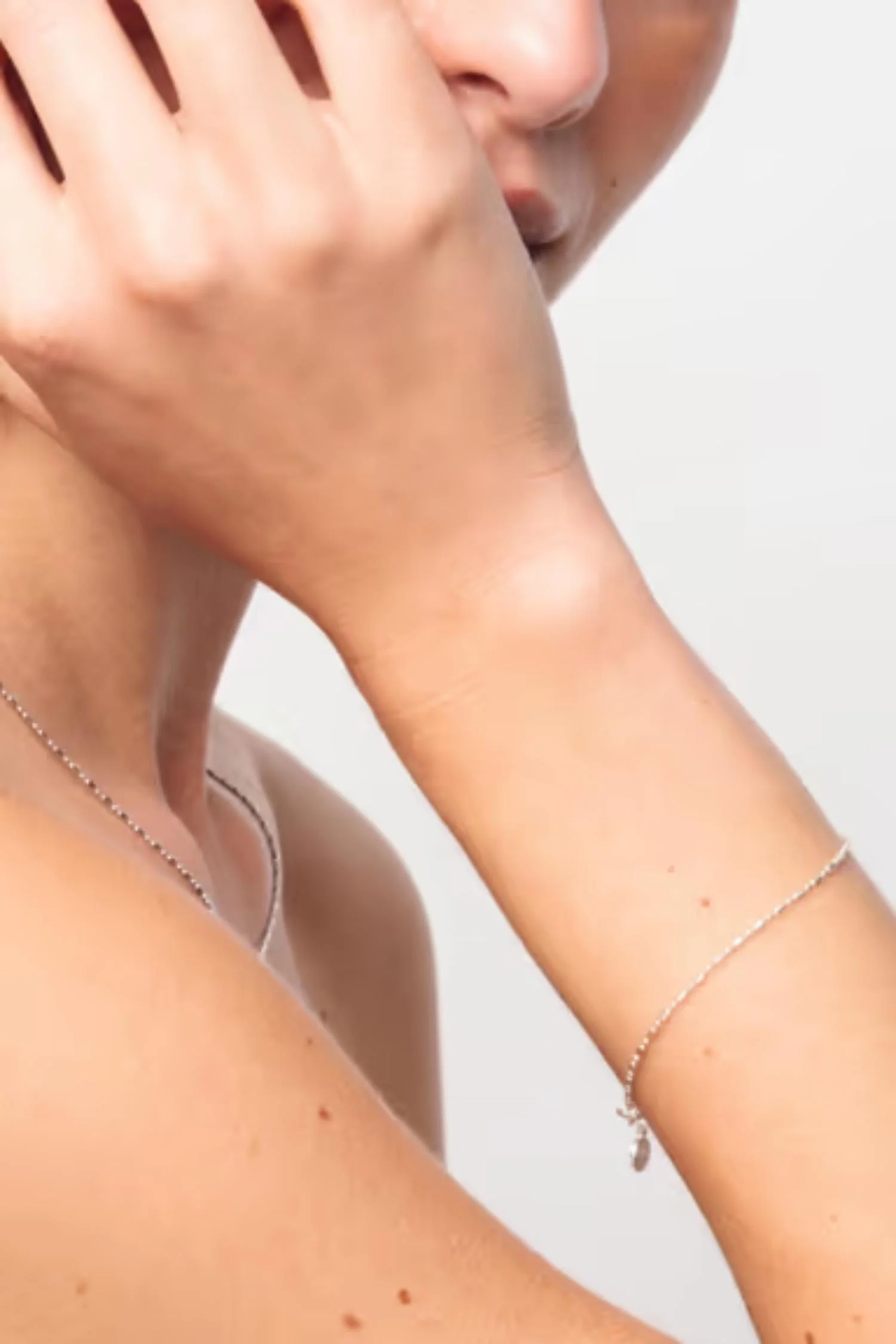 The Bead Bracelet- Silver - Image 2