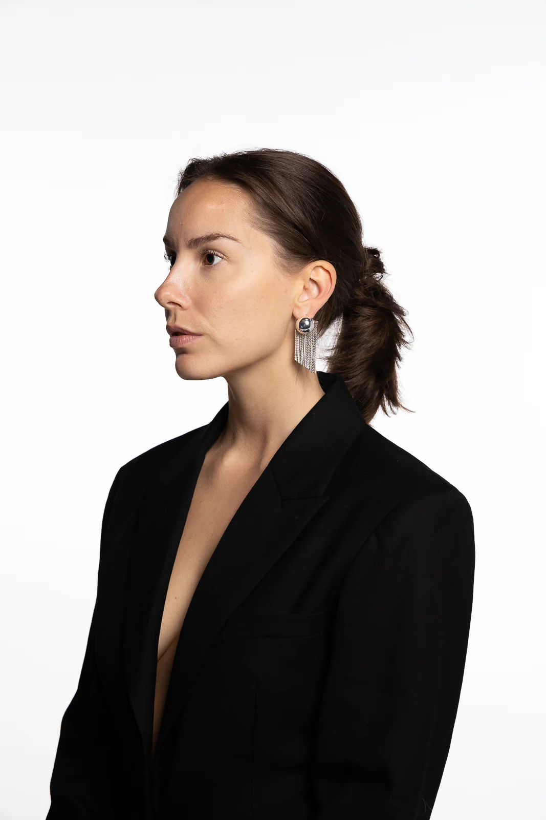 Medusa Studs- Silver - Image 3