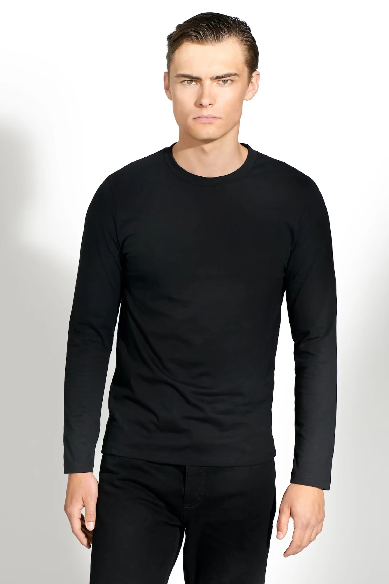 Long Sleeve Regular Black - Image 2