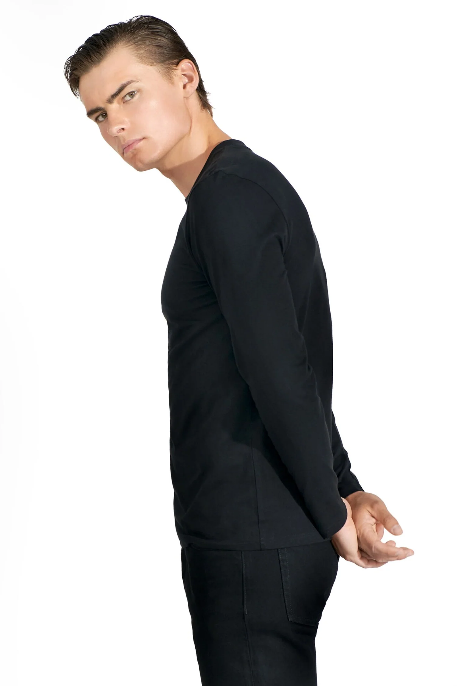 Long Sleeve Regular Black - Image 5