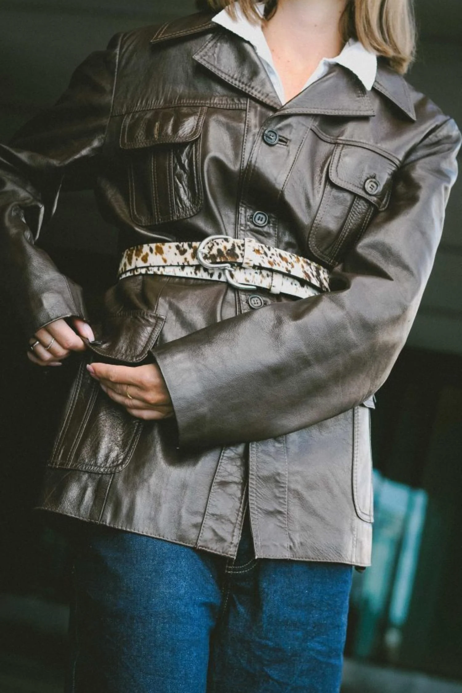 Ponyhair Belt Cow - Image 3