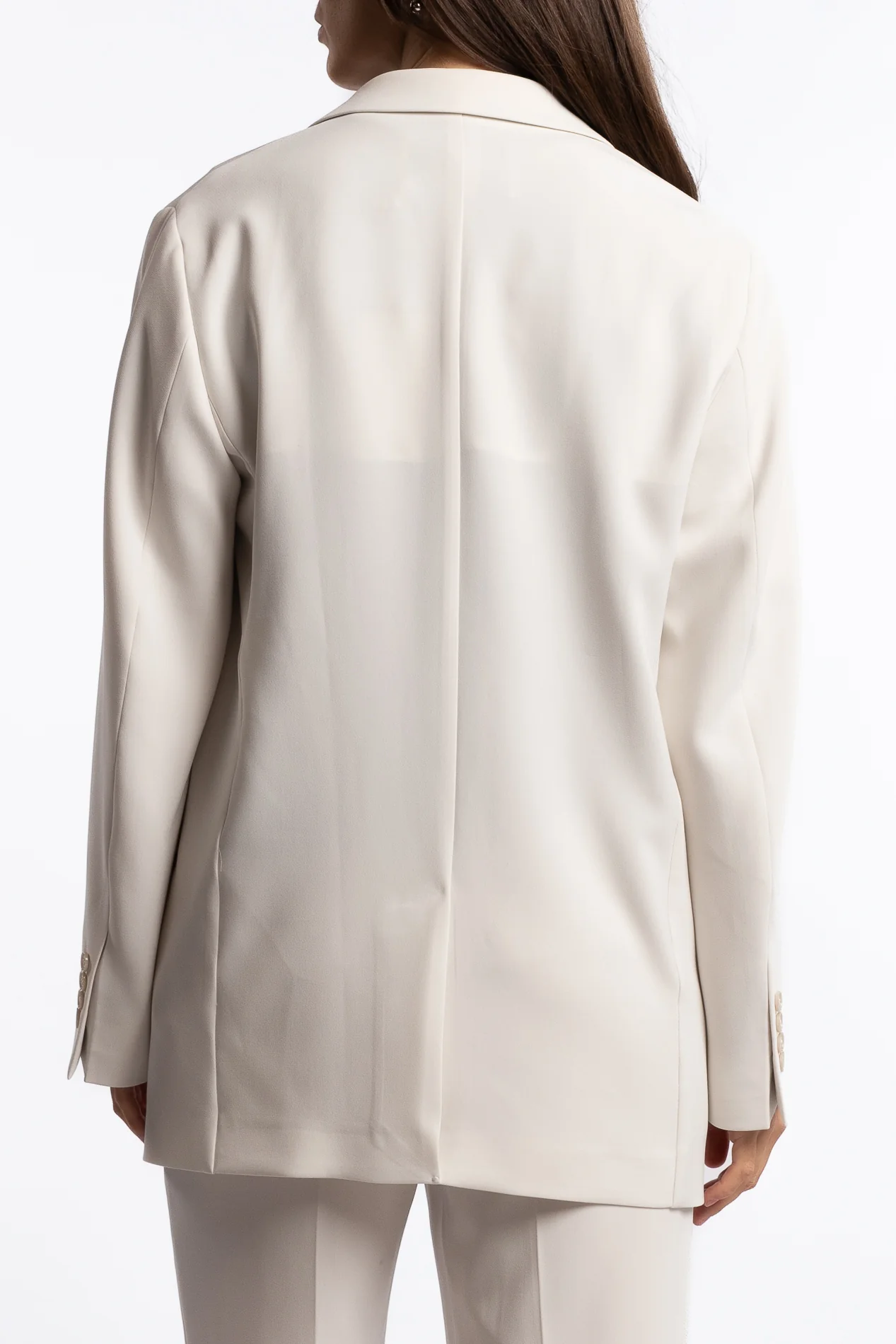 Relaxed Blazer- Ivory - Image 5